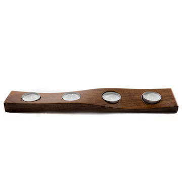 Ceviz Ağacı Tealight Mumluk
