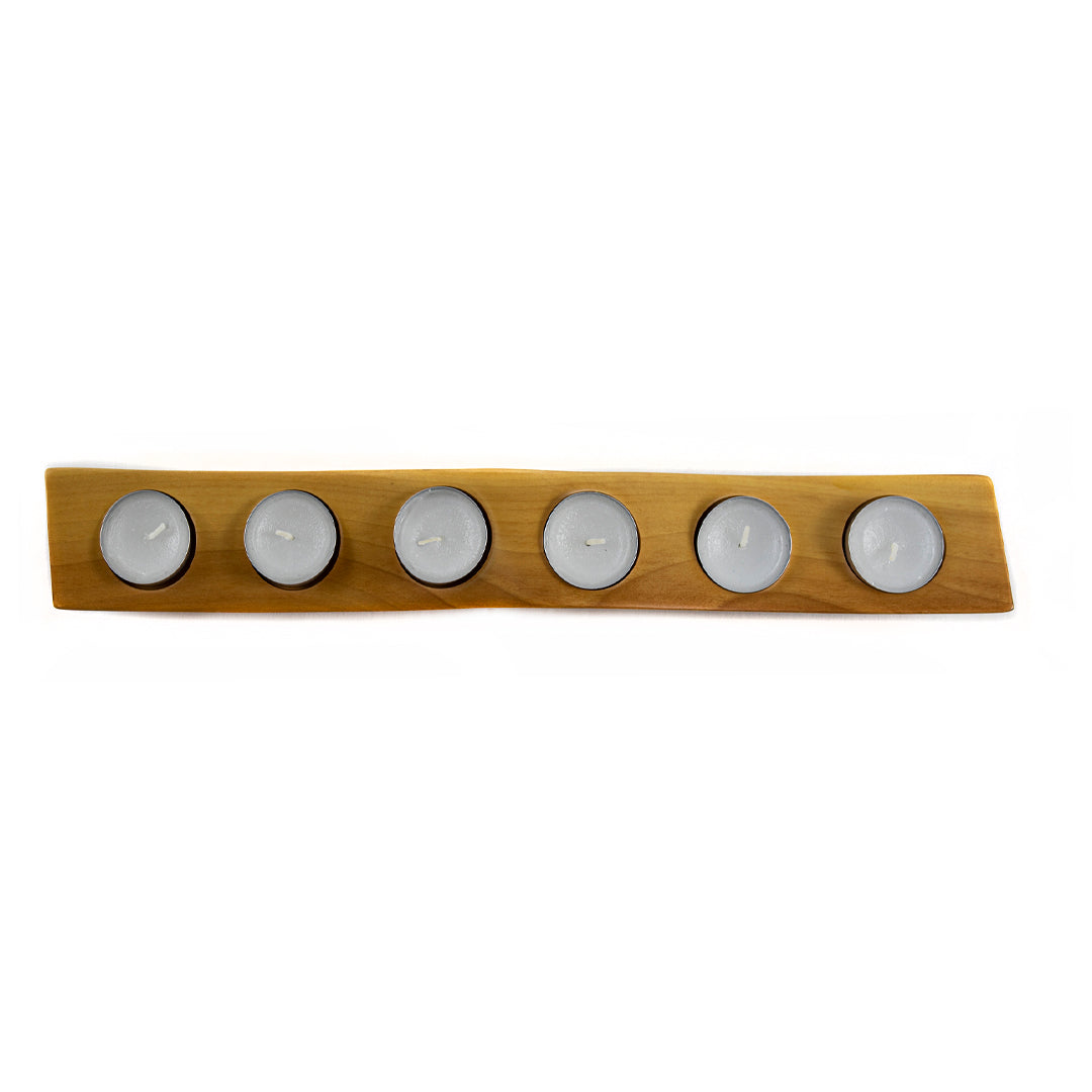 Ceviz Ağacı Tealight Mumluk
