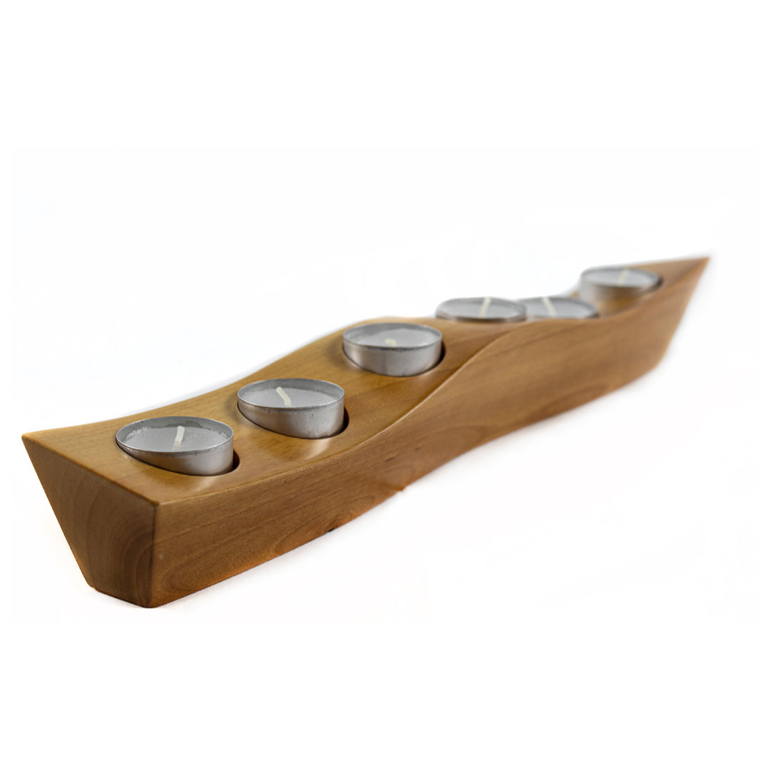 Ceviz Ağacı Tealight Mumluk