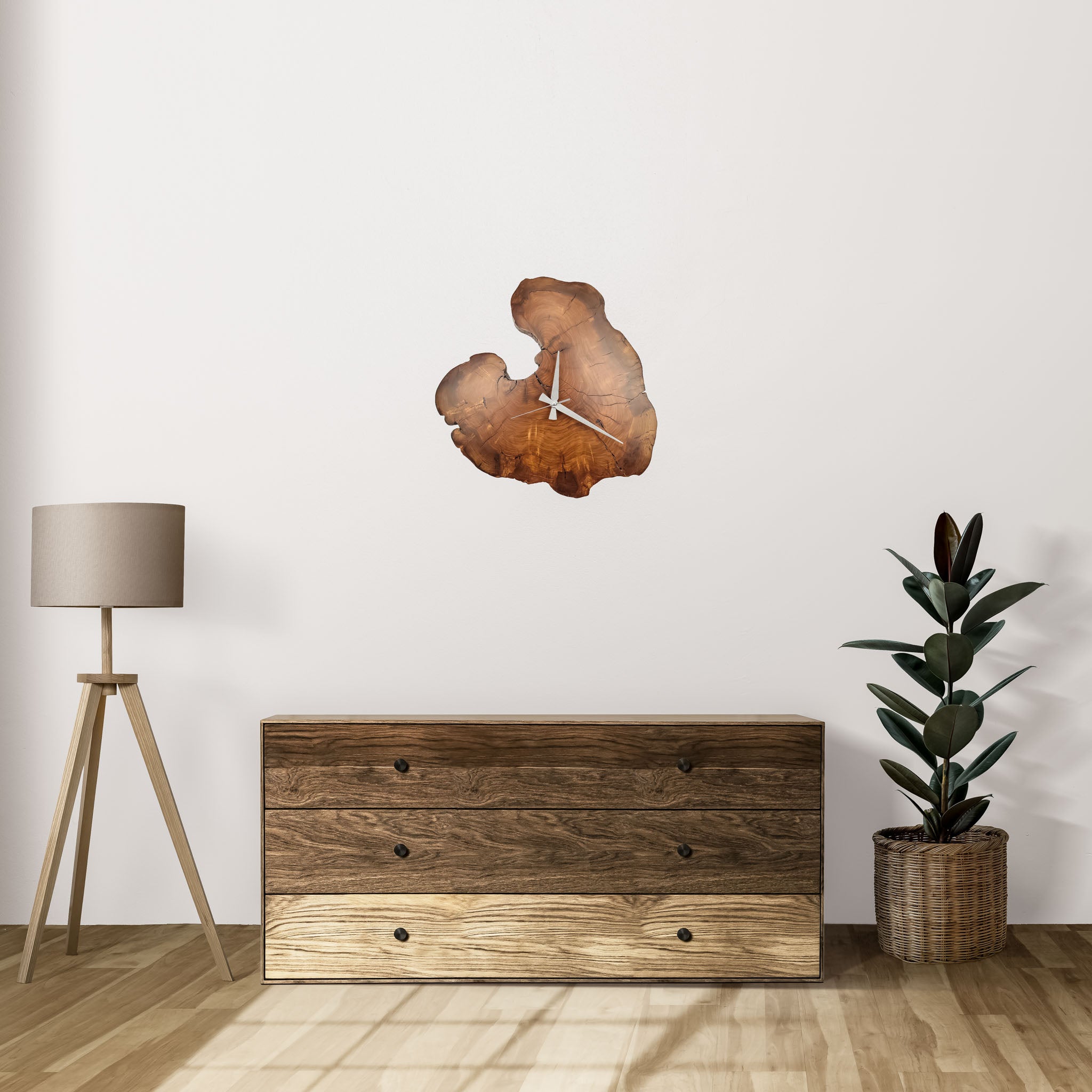 Zeytin Ağacı Duvar Saati