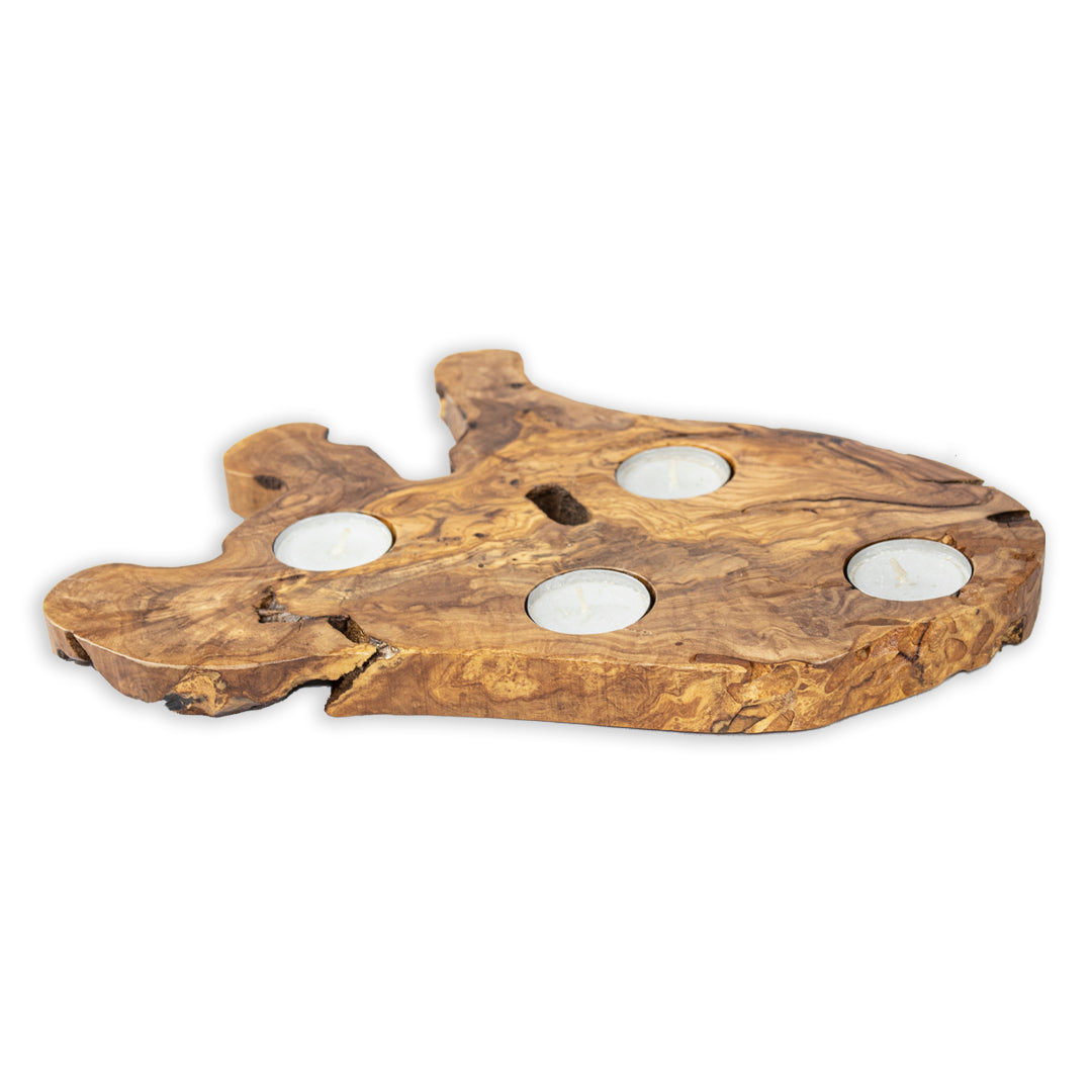 Dört Yuvalı Tealight Mumluk