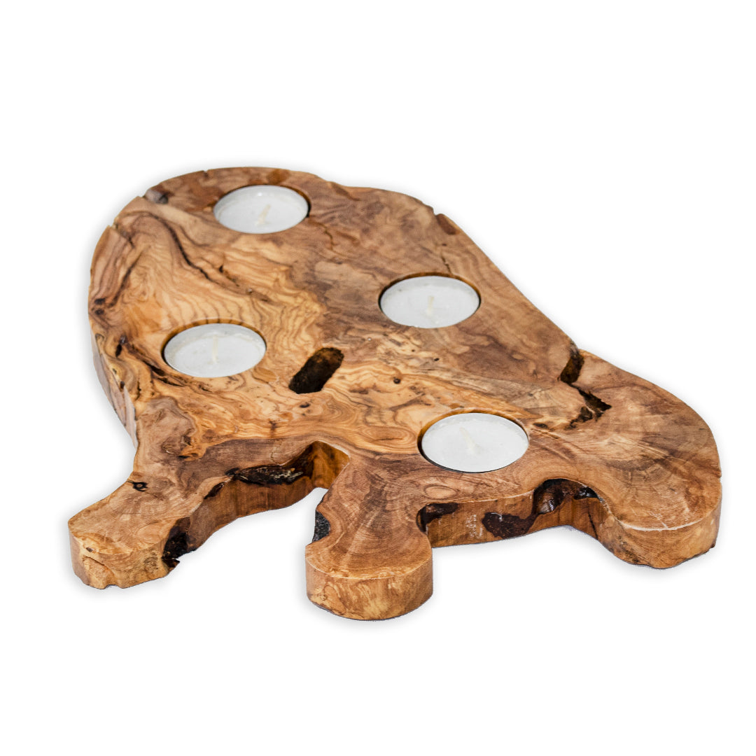 Dört Yuvalı Tealight Mumluk