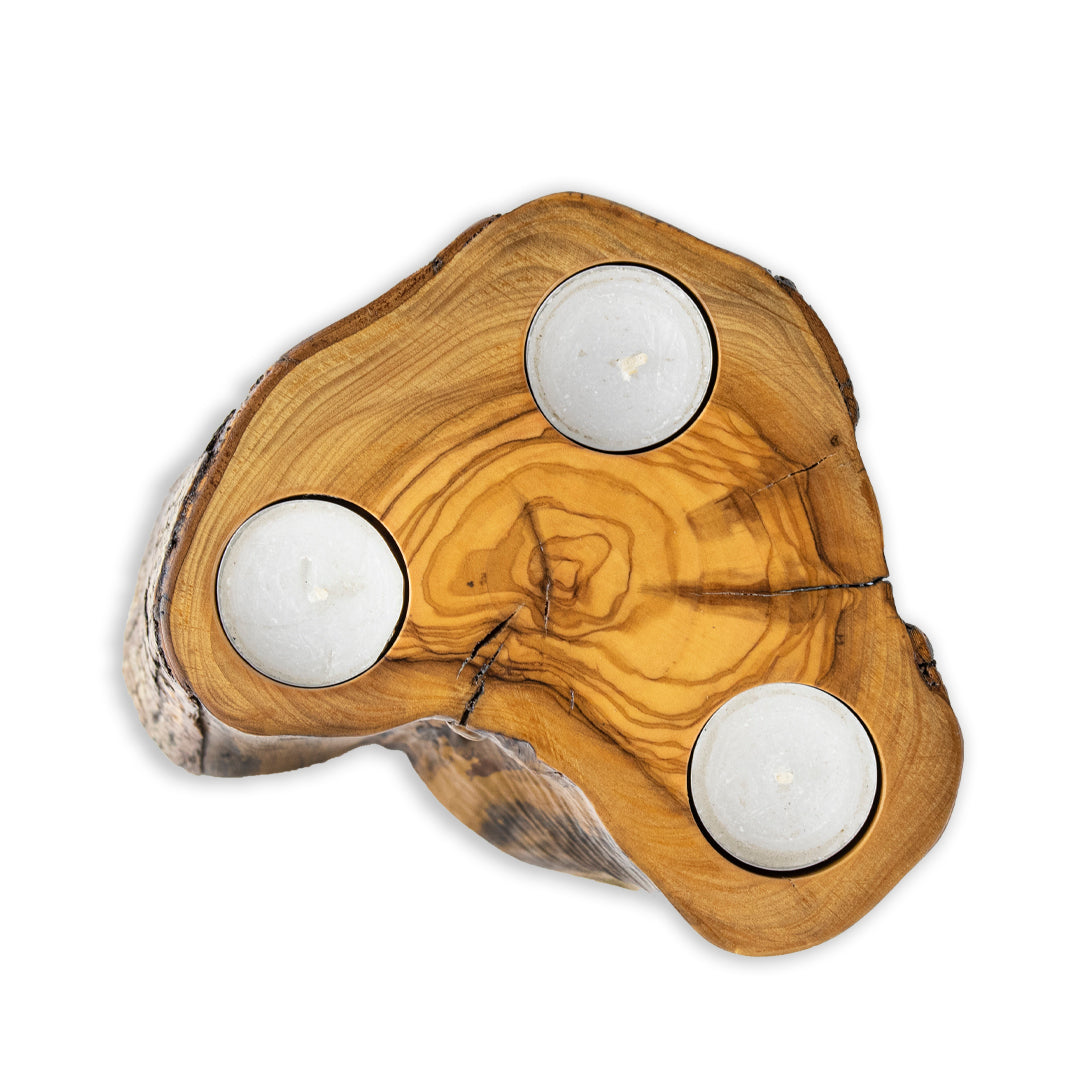 Üç Yuvalı Tealight Mumluk