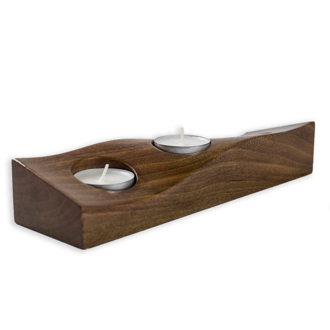 Ceviz Ağacı Tealight Mumluk