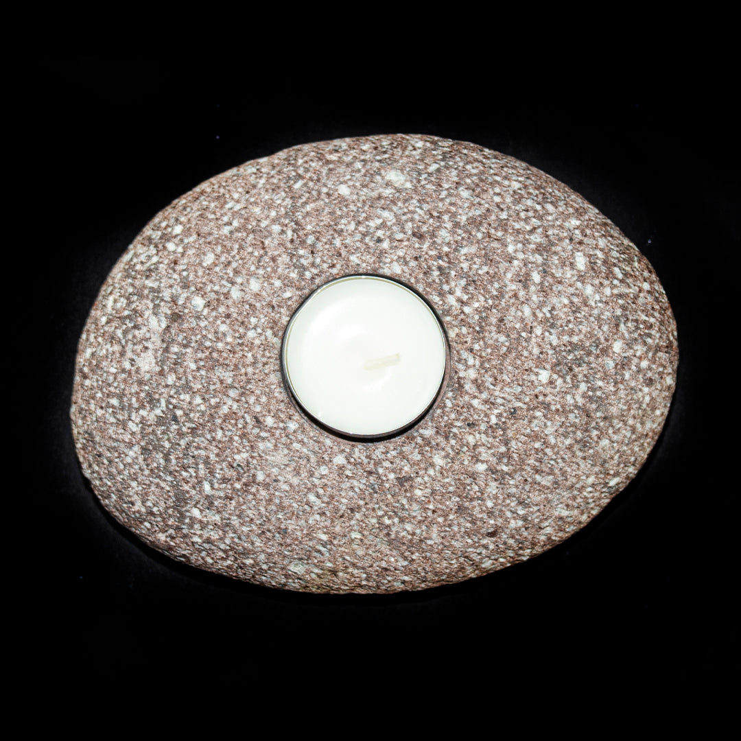 Doğal Taş Tealight Mumluk