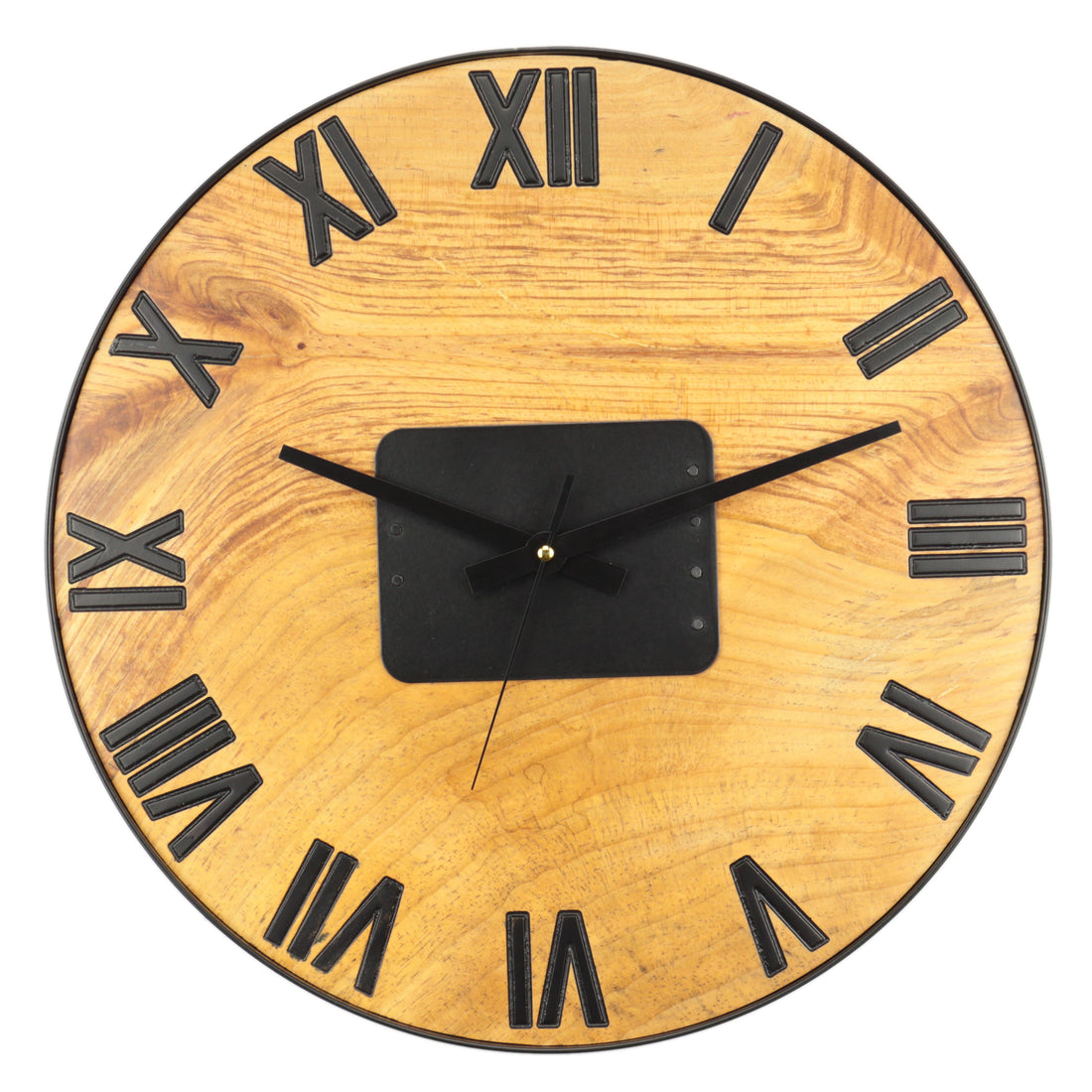 Çam Ağacı Tek Parça Duvar Saati