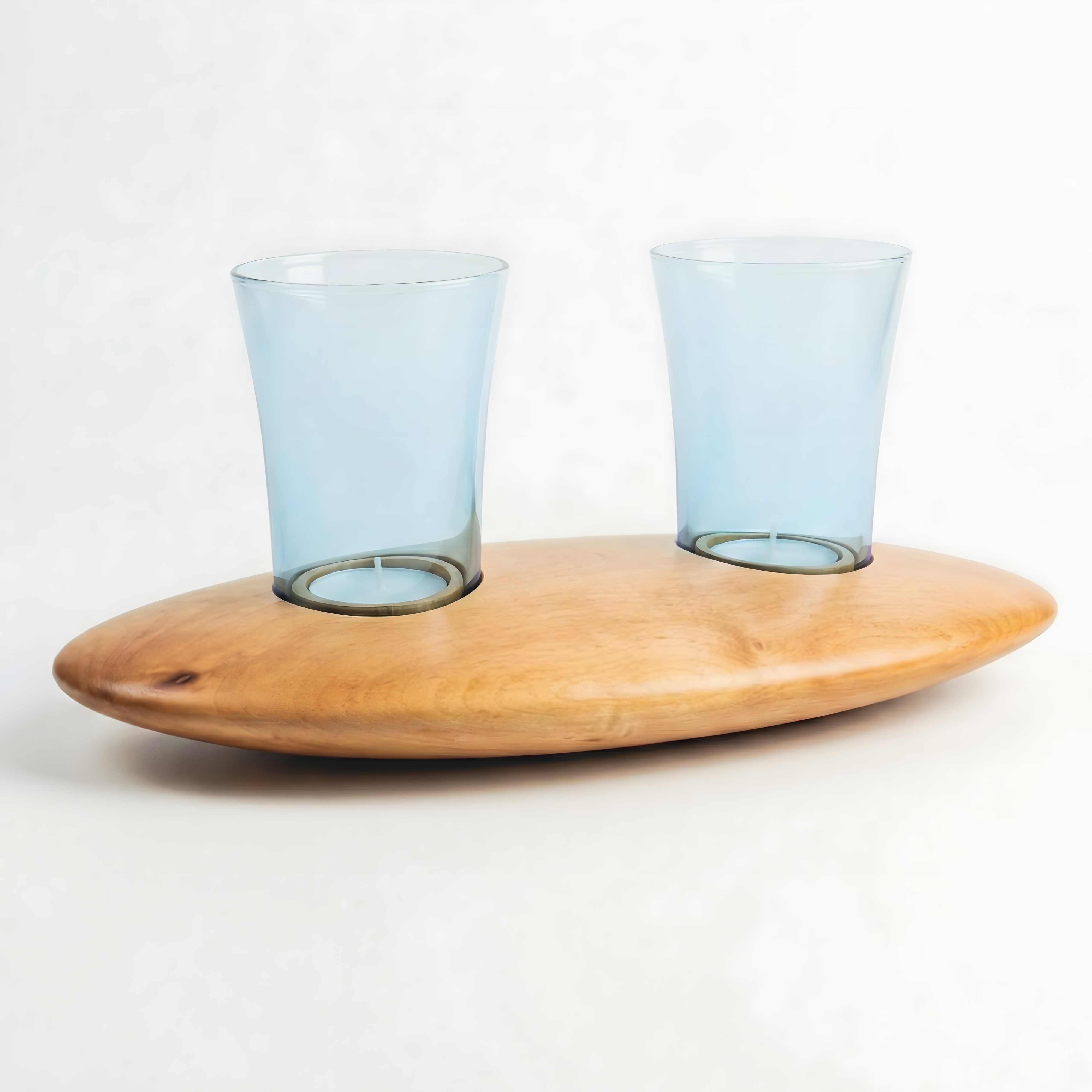 Ceviz Ağacı Tealight Dış Mekan Mumluk