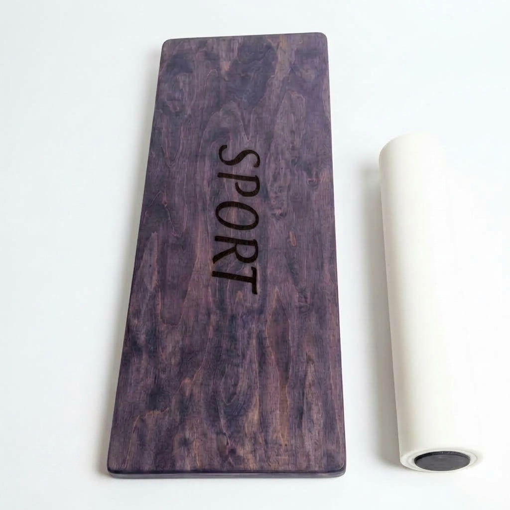 Kişiselleştirilebilir Ahşap Denge Tahtası | Balance Board Seti