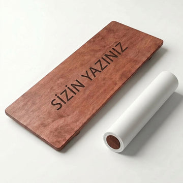 Kişiselleştirilebilir Ahşap Denge Tahtası | Balance Board Seti