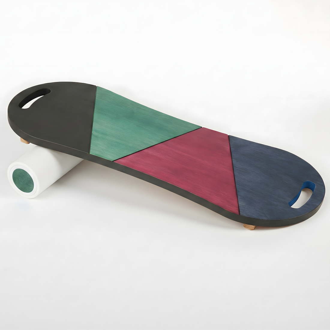 Denge Tahtası Renkli Sörf Eğitim Tahtası Kaykay Eğitim Tahtası Balance Board Roller Board 73 x 28 CM – RB20