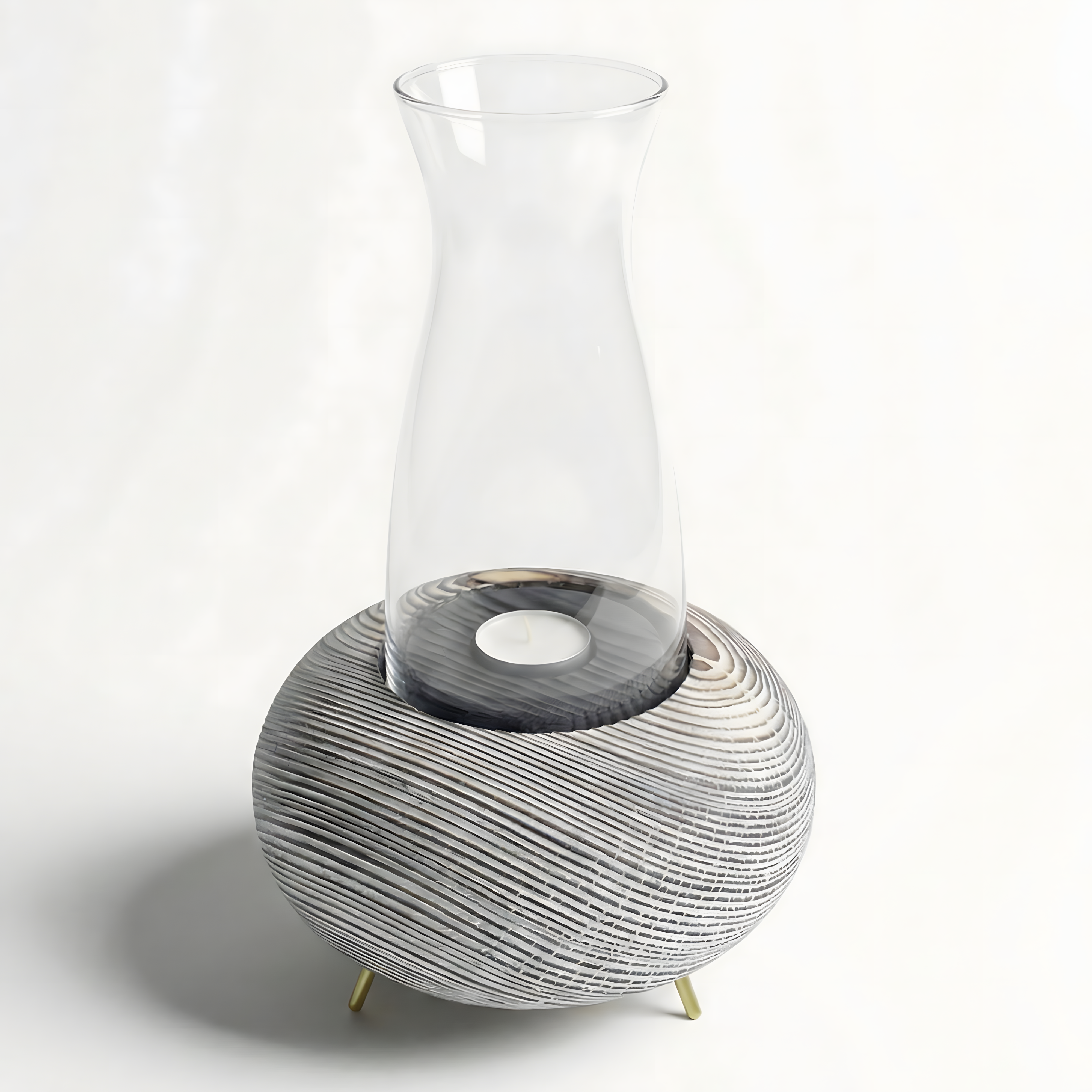 Eskitme Tealight Dış Mekan Mumluk