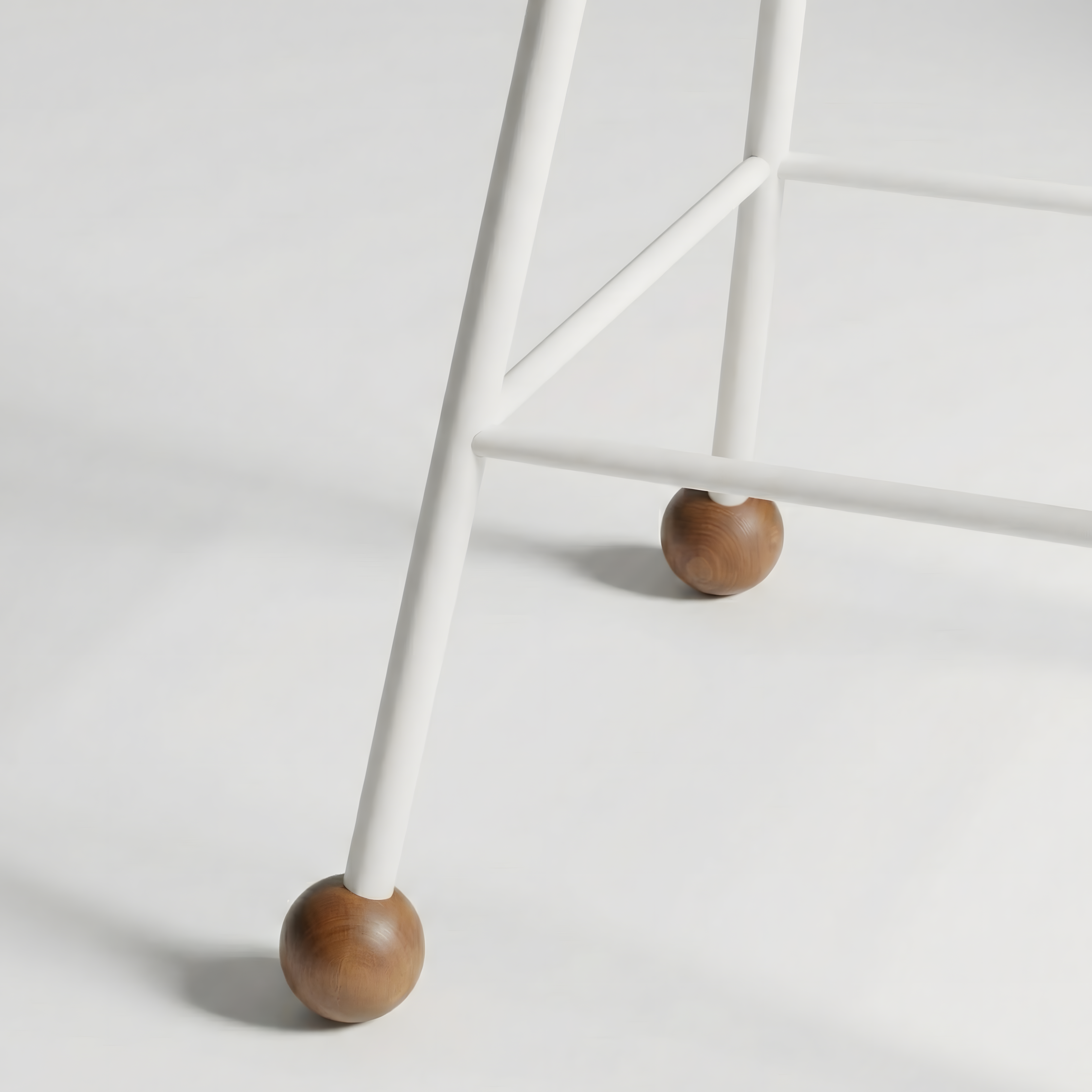 Bar Taburesi Deri Döşemeli Kahverengi Metal Ayaklı – 75cm