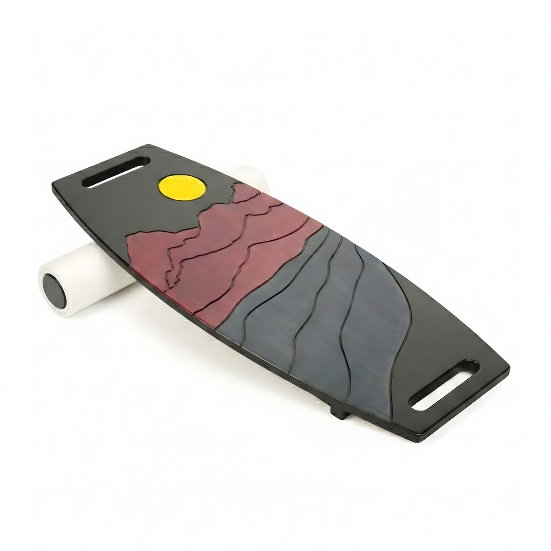 Denge Tahtası Sörf Eğitim Tahtası Kaykay Eğitim Tahtası Balance Board Roller Board Renkli 73 x 31 CM - RB24