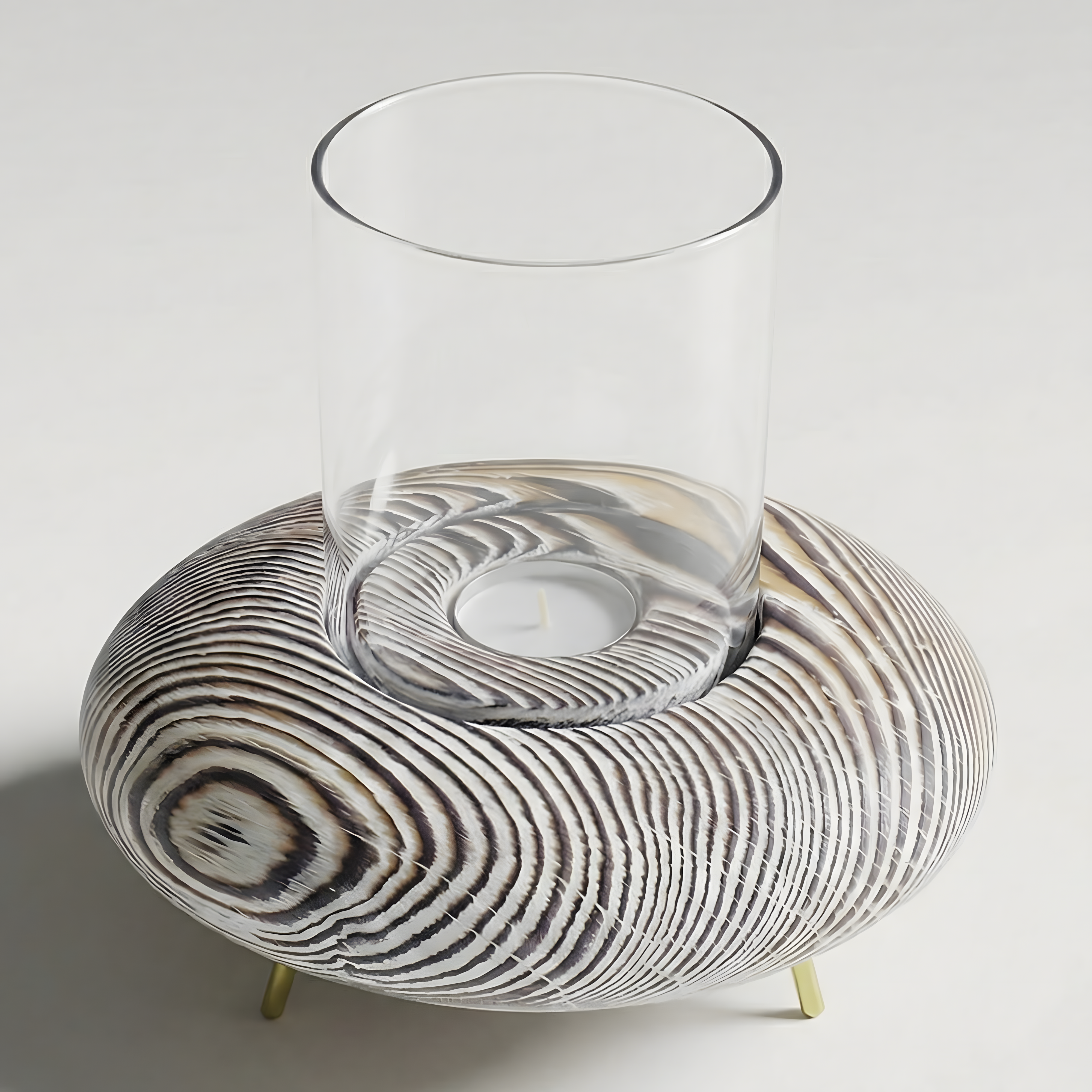 Fanuslu Eskitme Tealight Mumluk