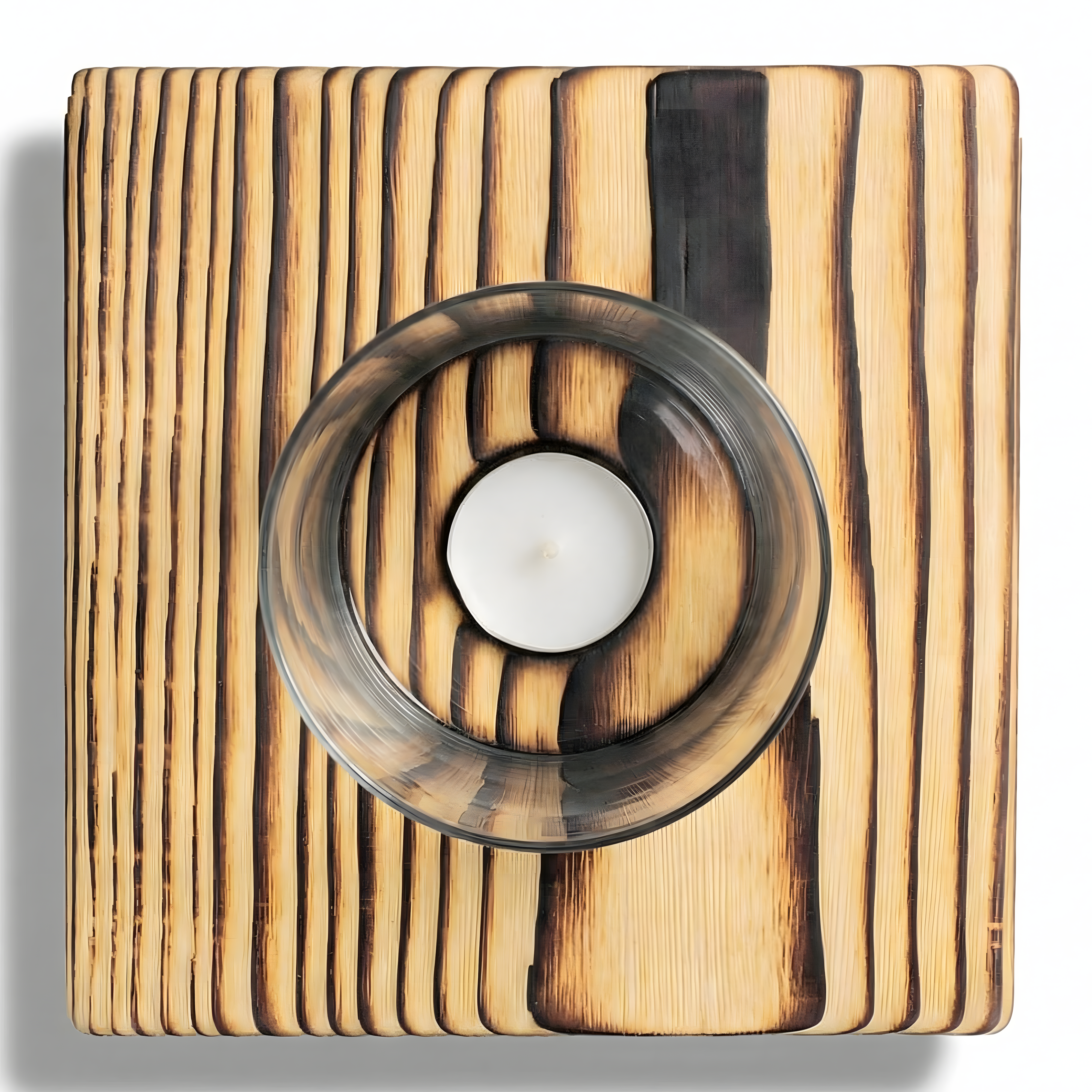 Doğal Renk Tealight Mumluk