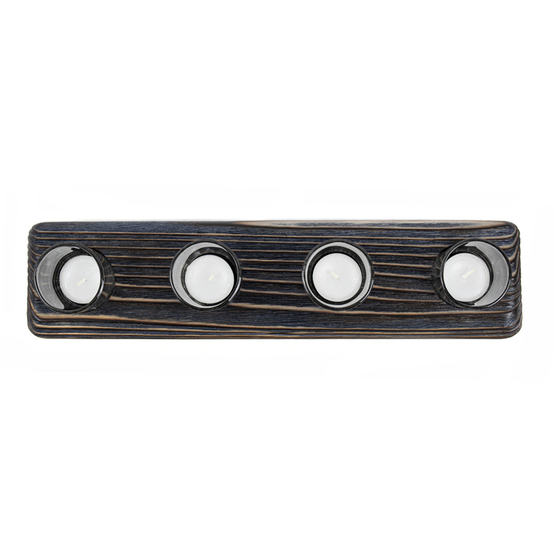 Köknar Ağacı Lacivert Tealight Mumluk