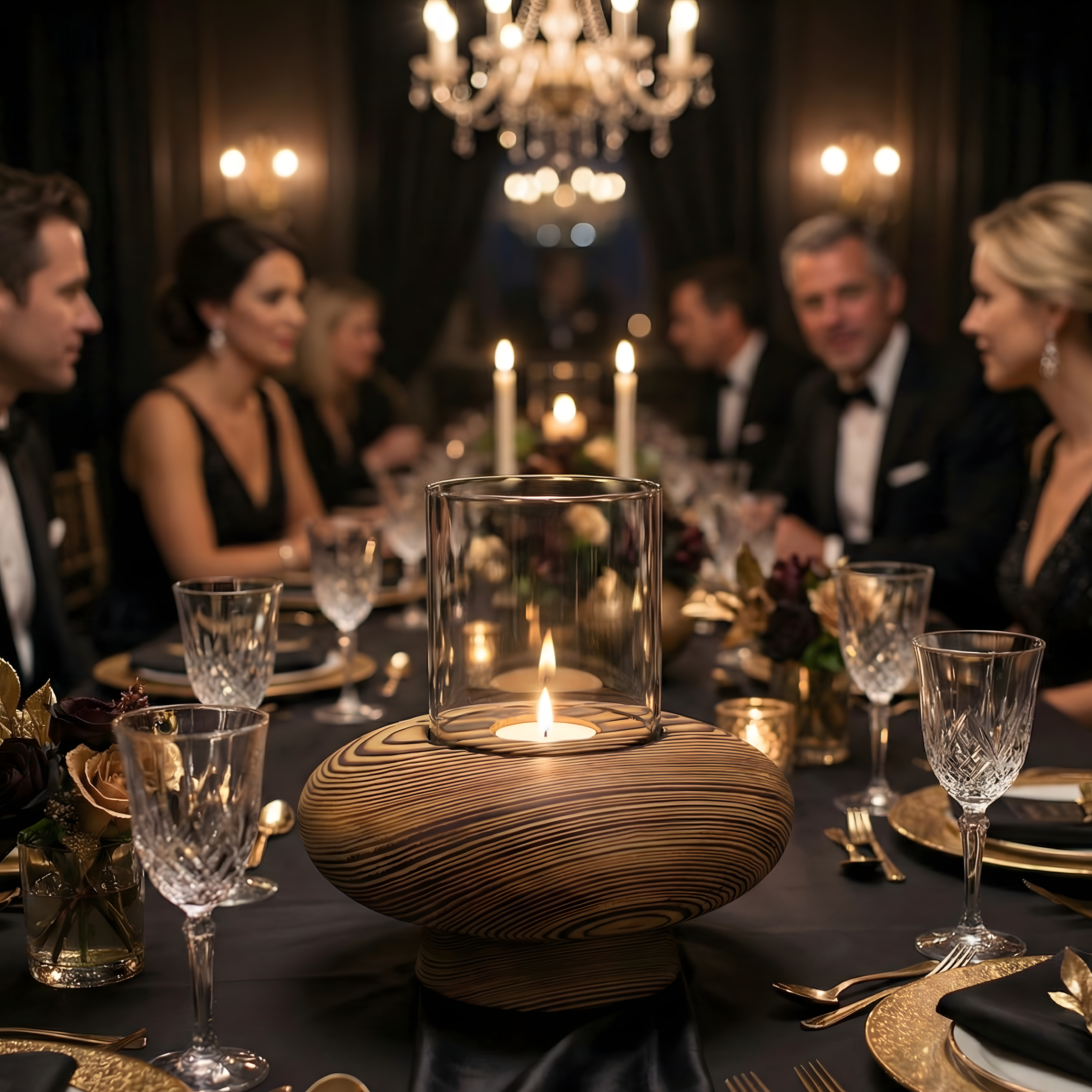 Doğal Renk Tealight Dış Mekan Mumluk