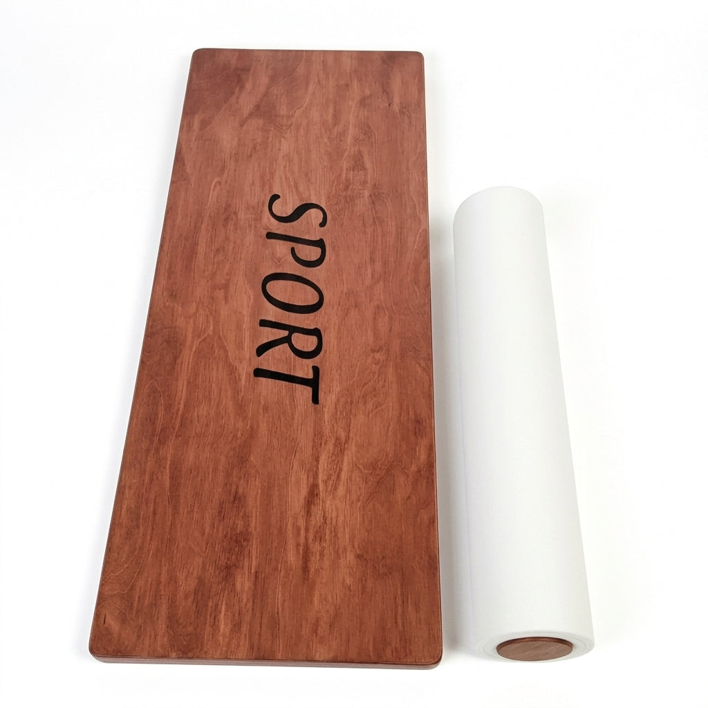 Kişiselleştirilebilir Ahşap Denge Tahtası | Balance Board Seti