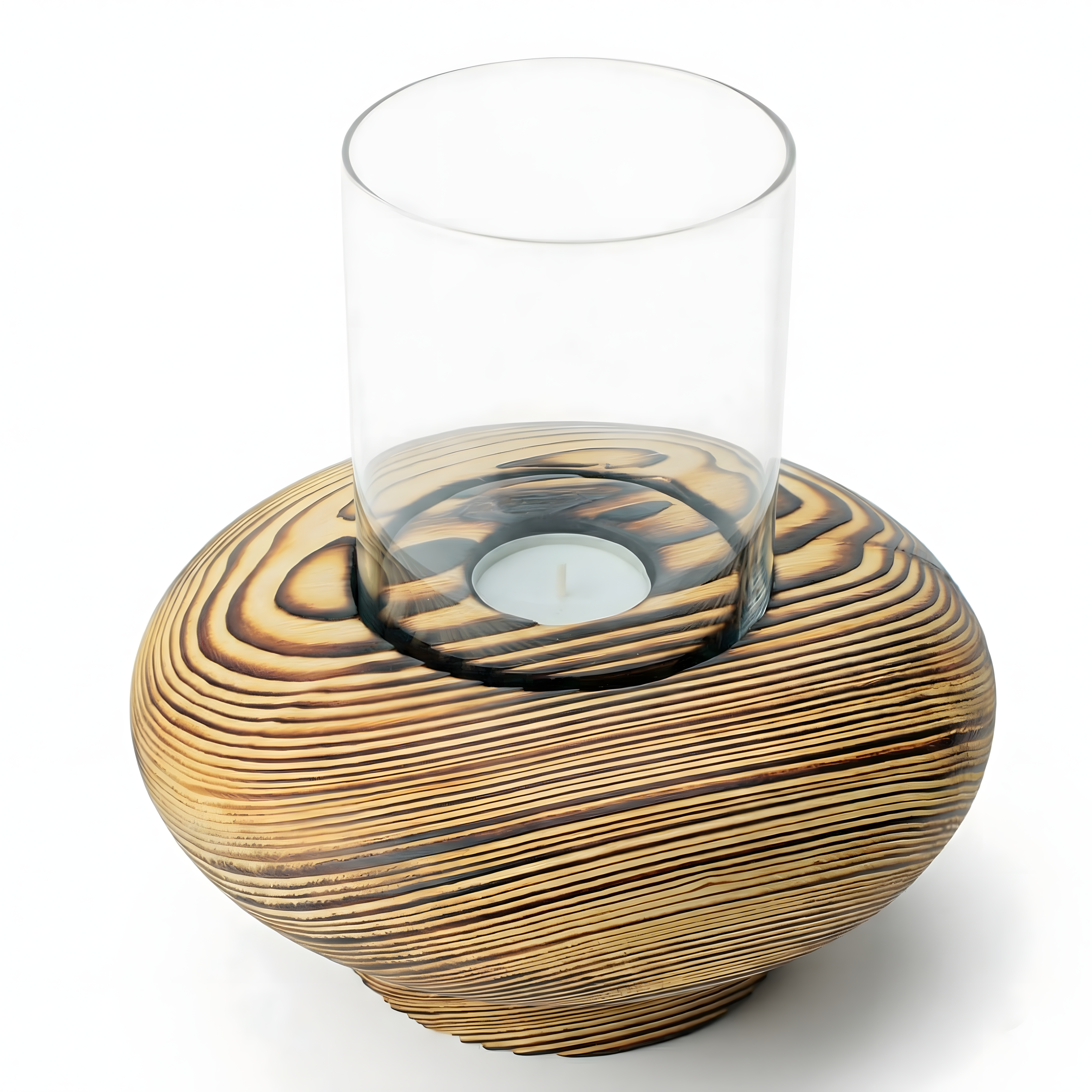 Doğal Renk Tealight Dış Mekan Mumluk