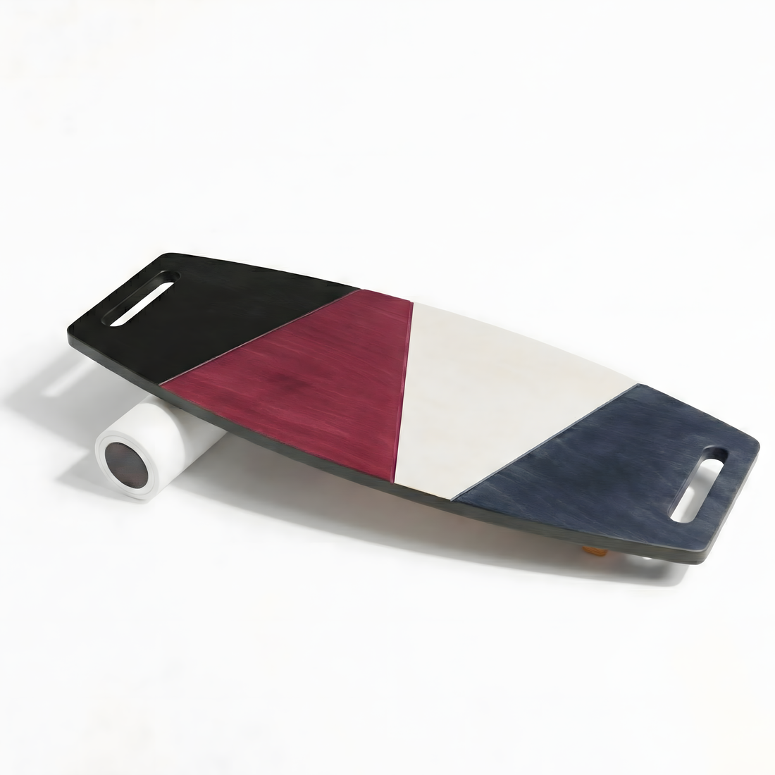 Renkli Denge Tahtası Balance Roller Board Sörf Eğitim Tahtası Kaykay Eğitim Tahtası 73 x 31 CM – RB02