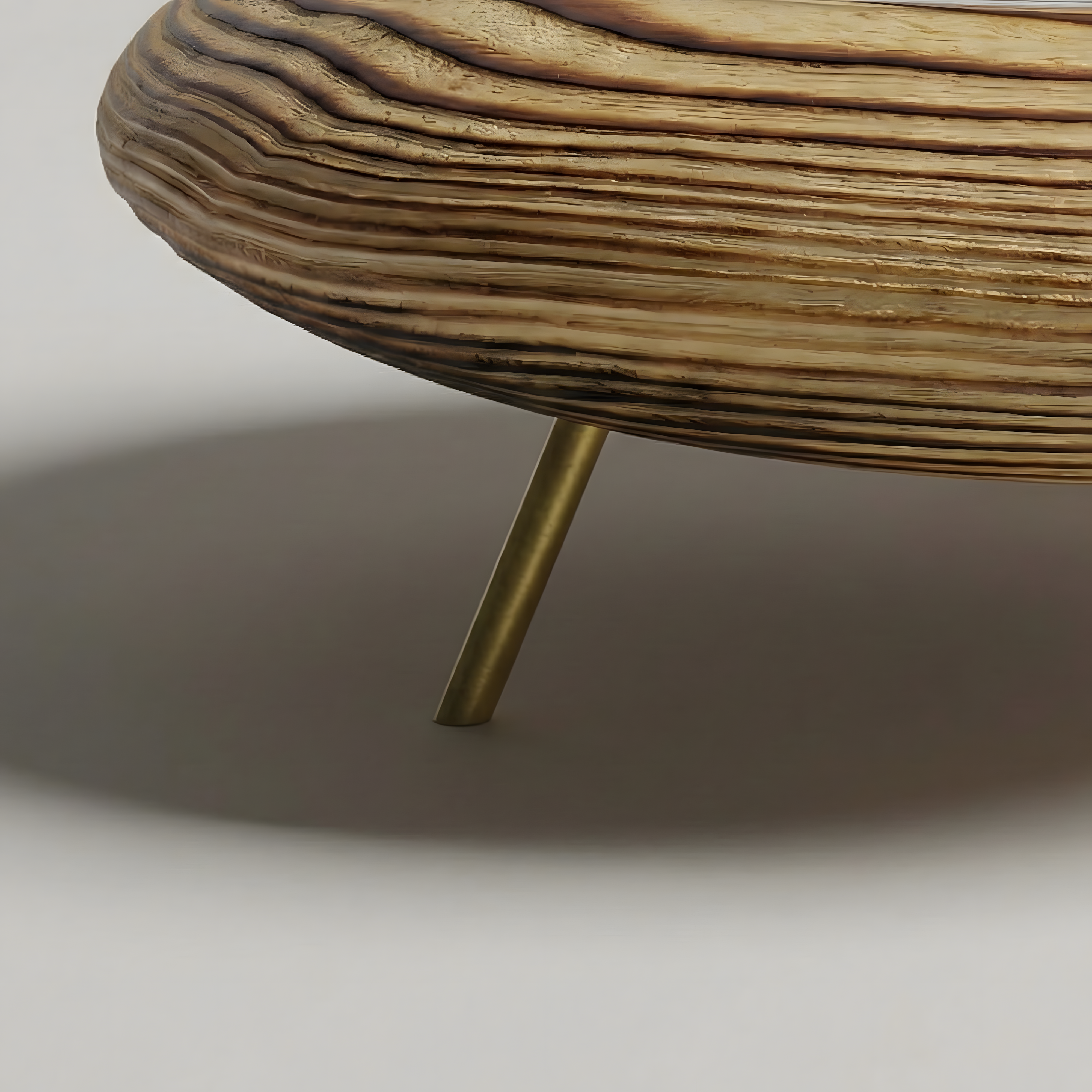 Fanuslu Doğal Renk Tealight Mumluk