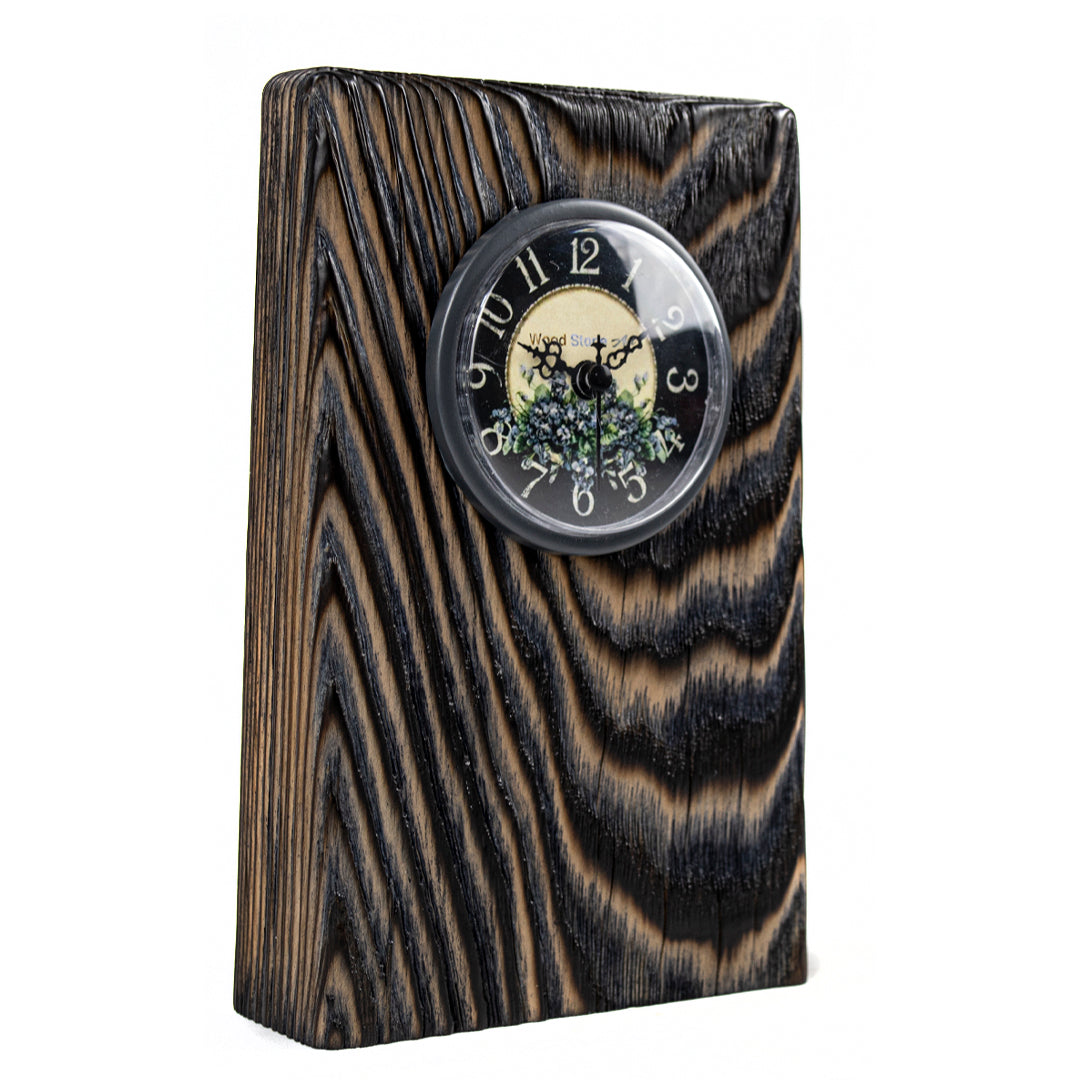 Köknar Ağacı Lacivert Masa Saati