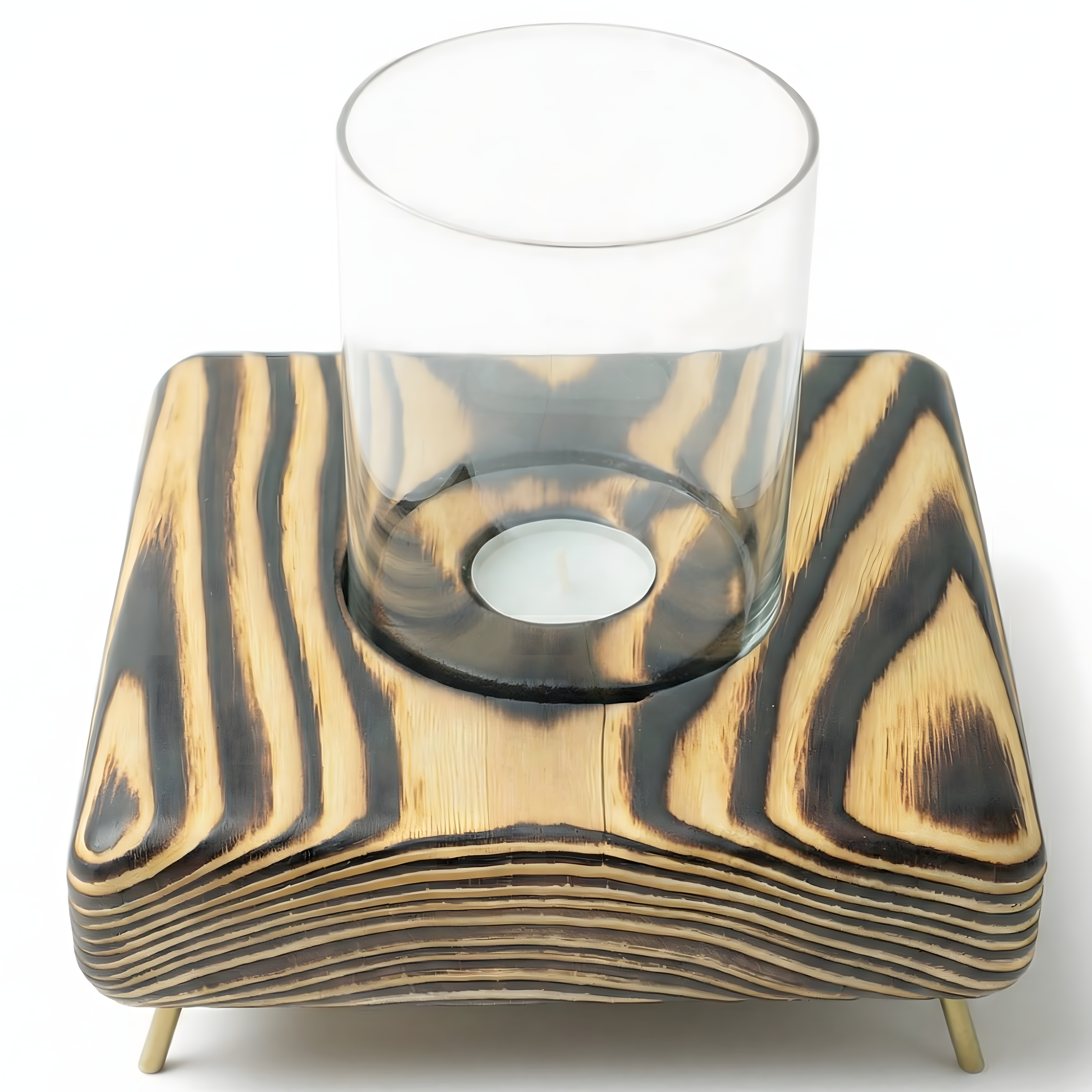 Doğal Renk Tealight Mumluk