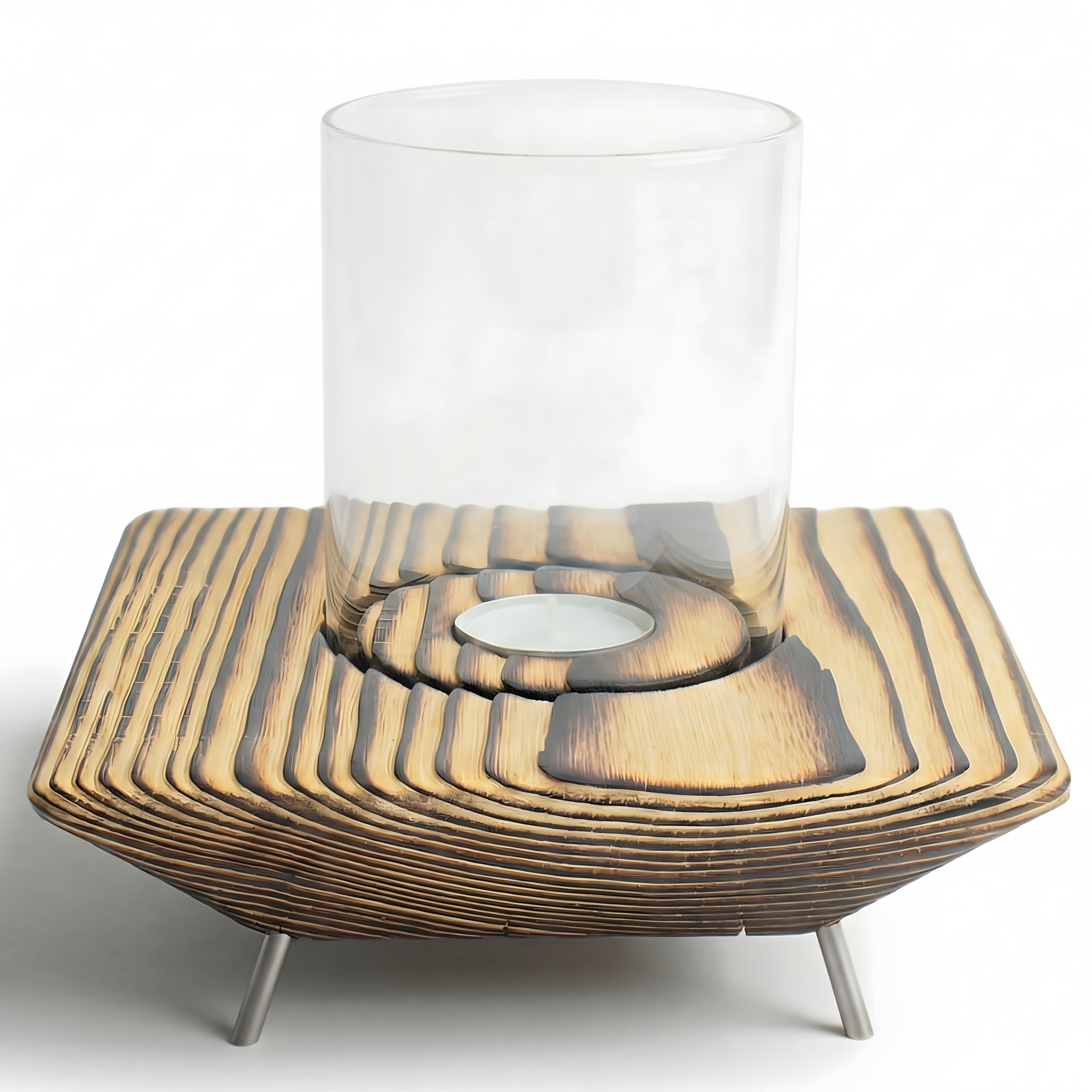 Doğal Renk Tealight Mumluk