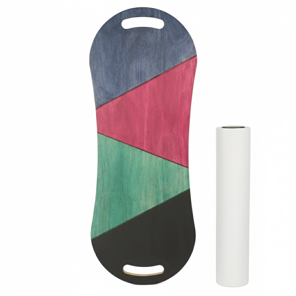 Renkli Denge Tahtası – Sörf Eğitim Tahtası – Kaykay Eğitim Tahtası – Balance Board – Roller Board – RB20