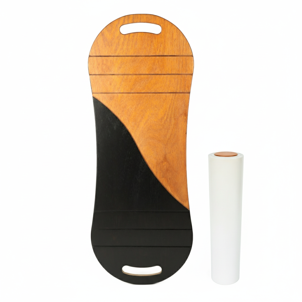 Siyah/Kahve Denge Tahtası – Sörf Eğitim Tahtası – Kaykay Eğitim Tahtası – Balance Board – Roller Board – RB16
