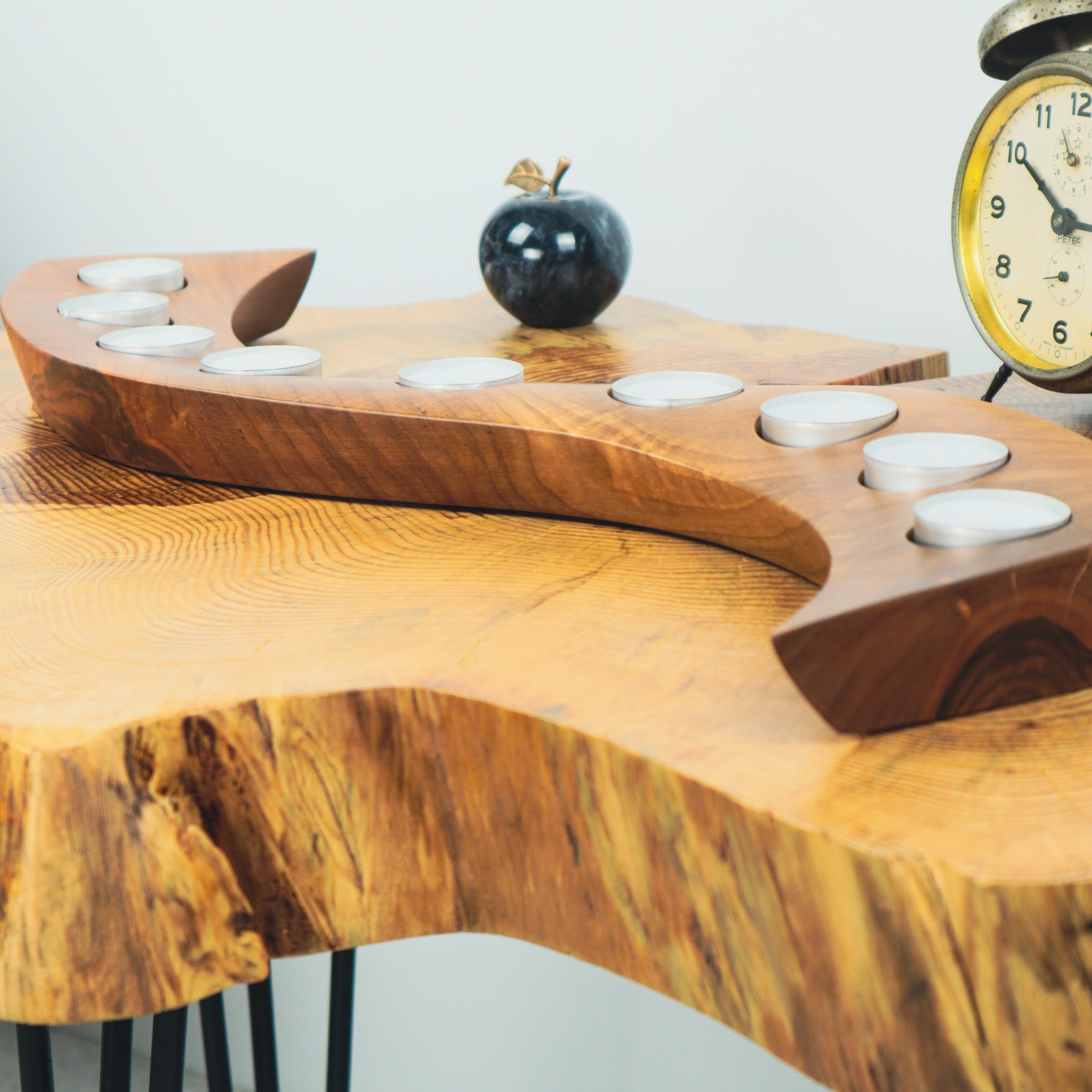 Ceviz Ağacı Tealight Mumluk
