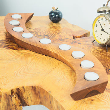 Ceviz Ağacı Tealight Mumluk