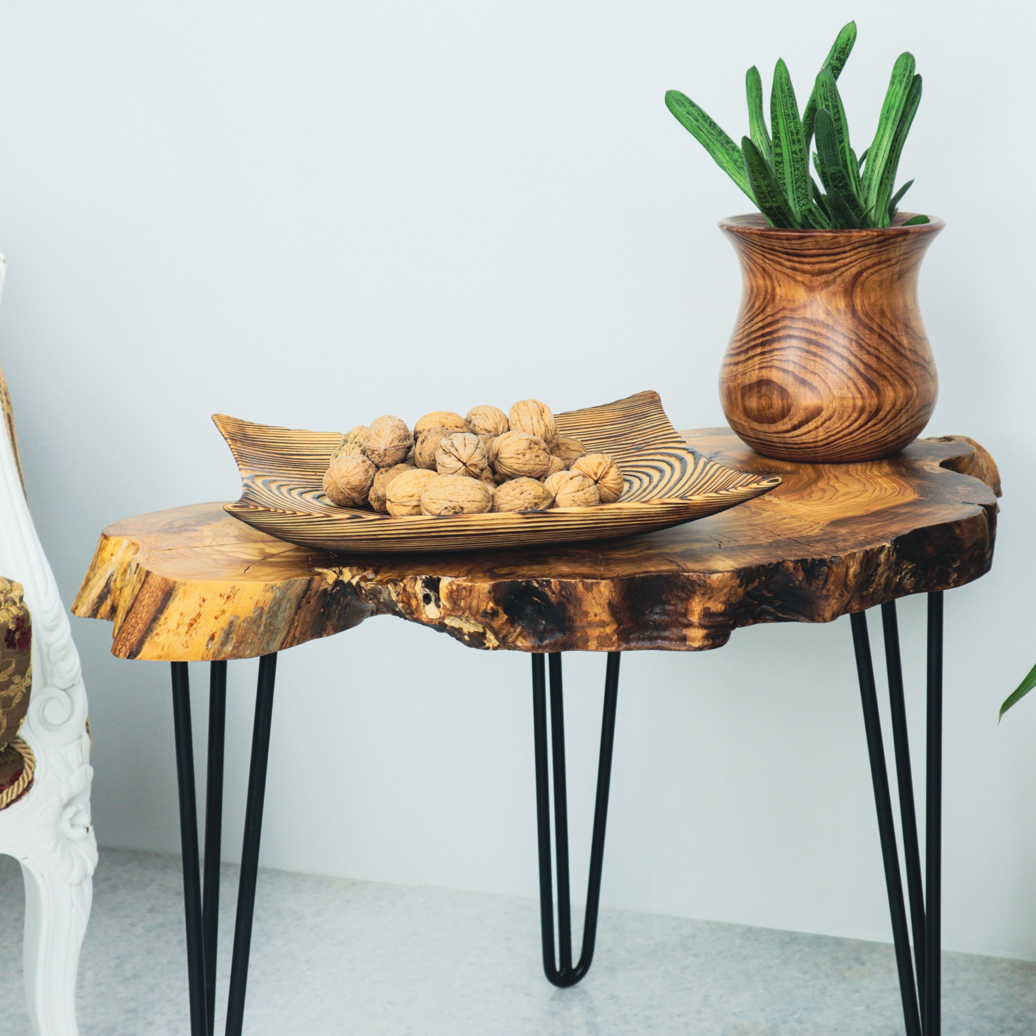 Köknar Ağacı Kare Tabak