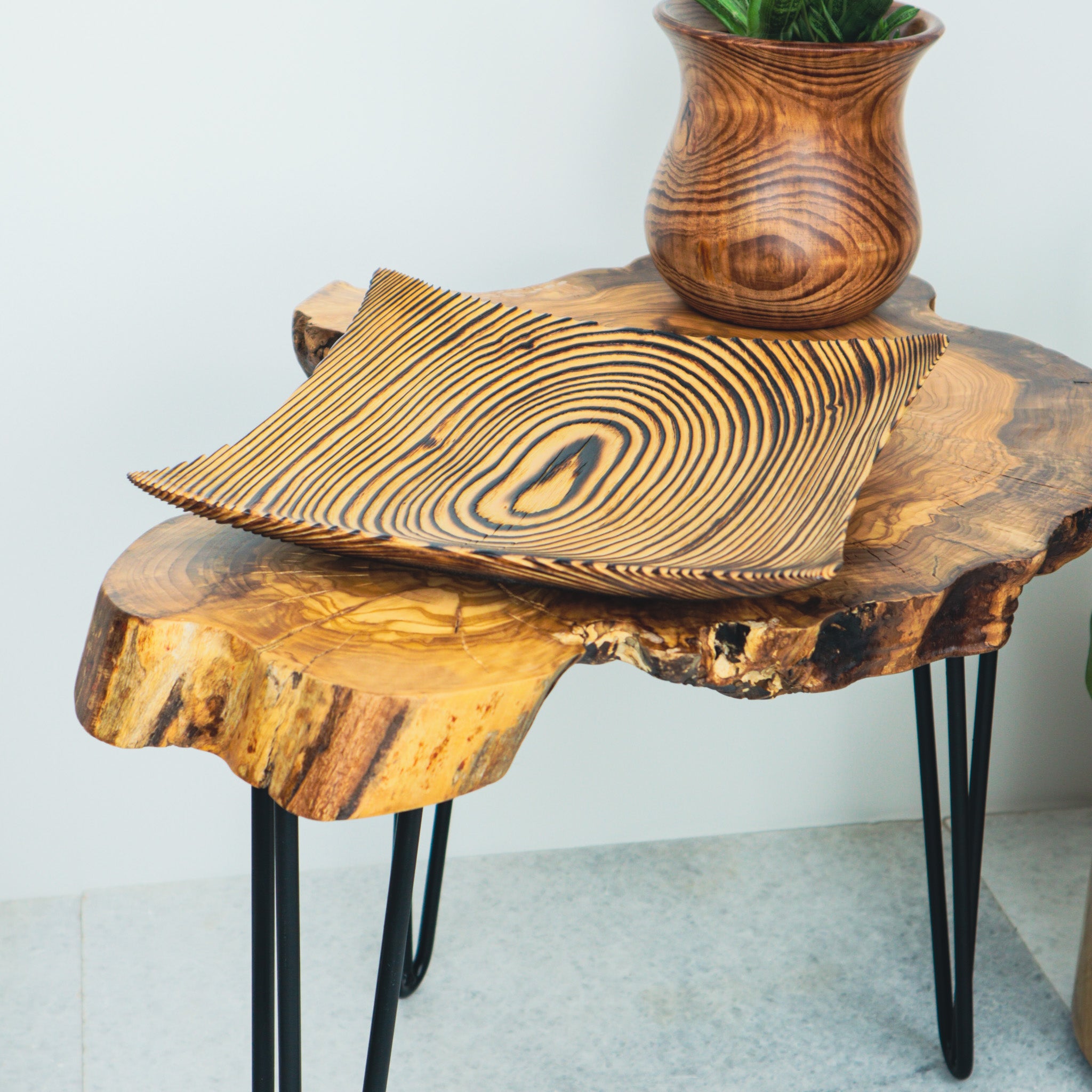 Köknar Ağacı Kare Tabak