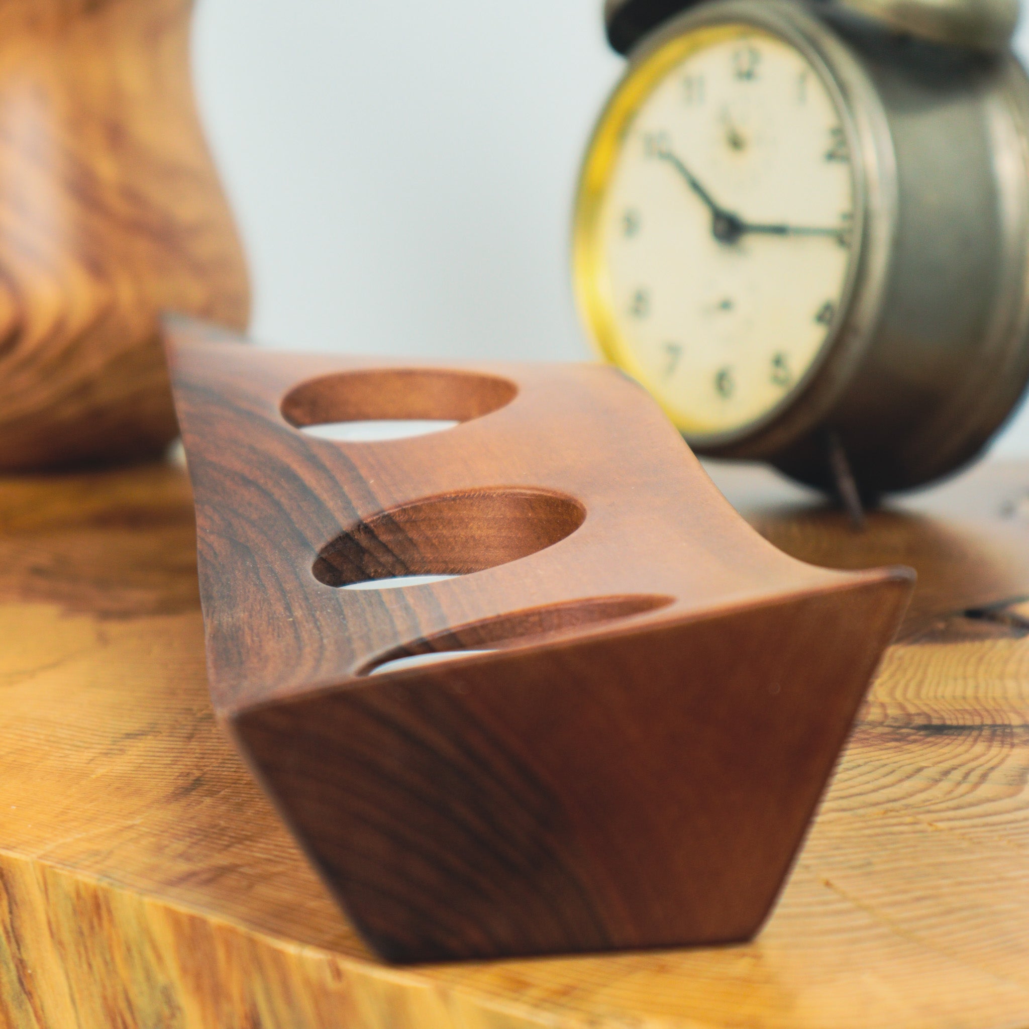 Ceviz Ağacı Tealight Mumluk