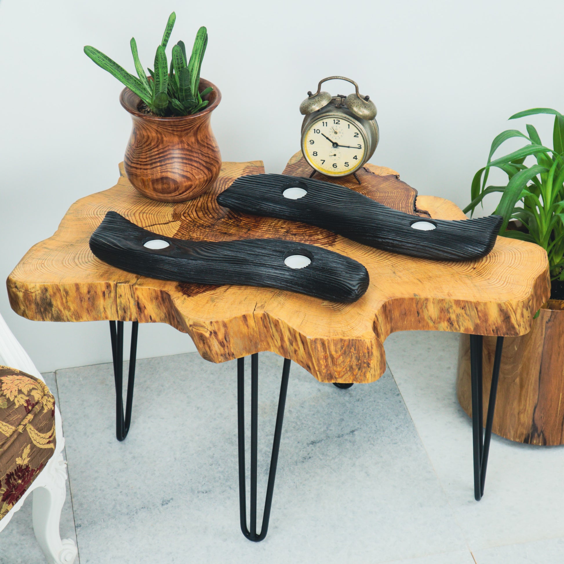 Köknar Ağacı Tealight Mumluk Takımı