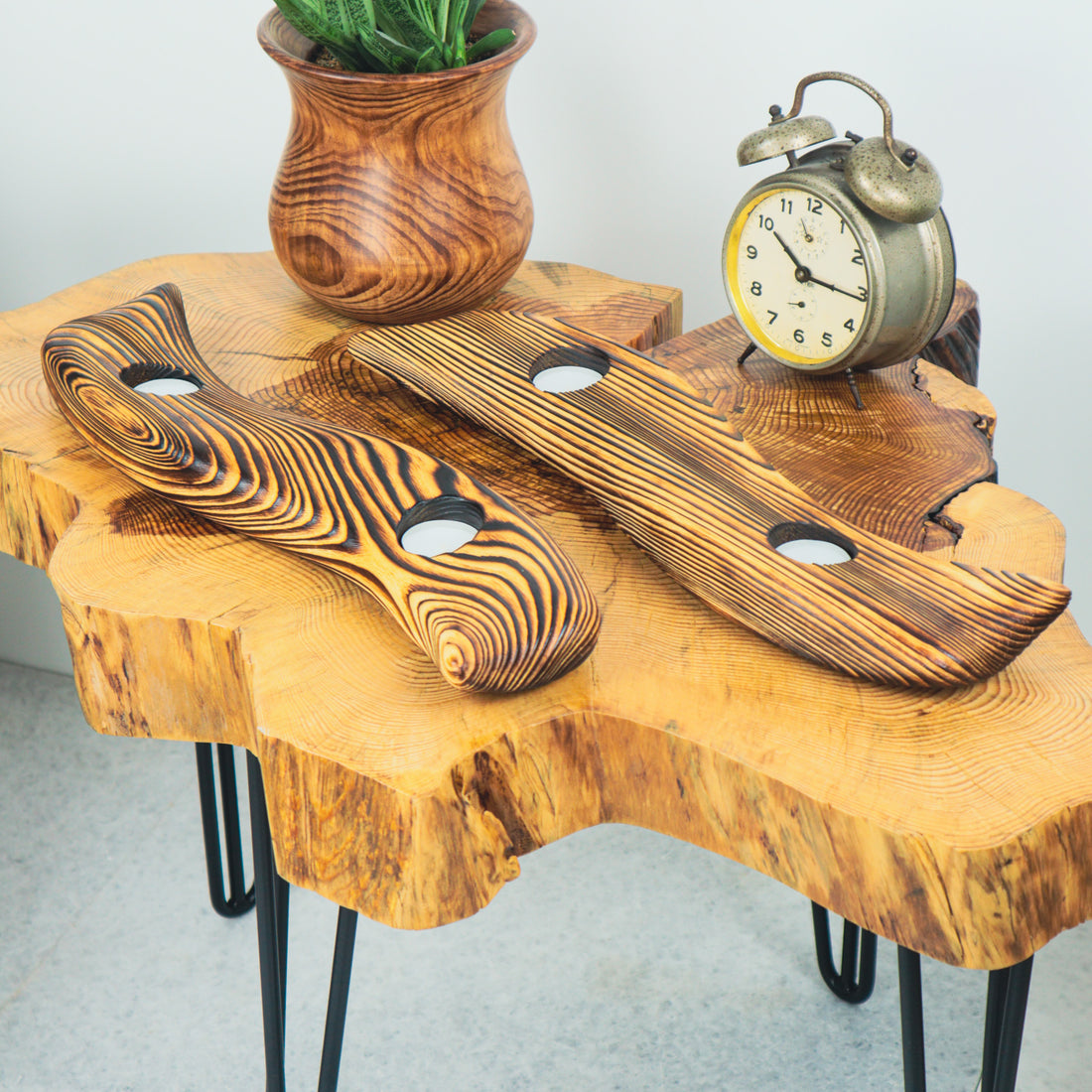 Köknar Ağacı Tealight Mumluk Takımı