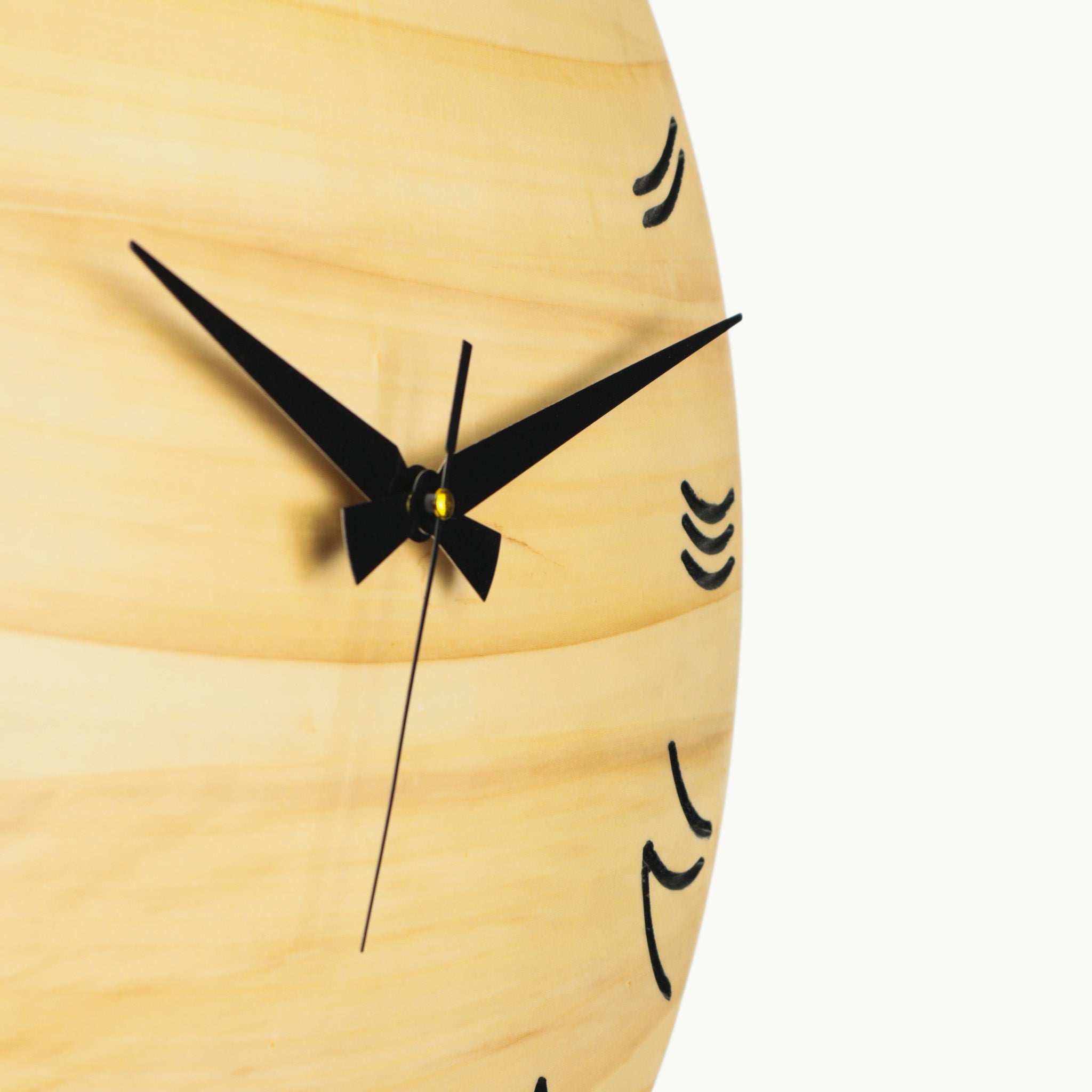 Duvar Saati Bombeli Kavak Ağacı