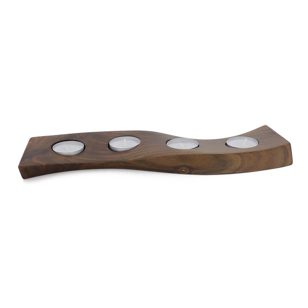 Ceviz Ağacı Tealight Mumluk