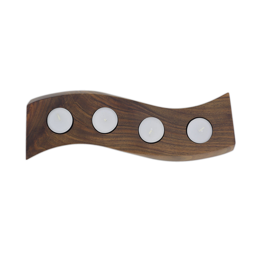 Ceviz Ağacı Tealight Mumluk