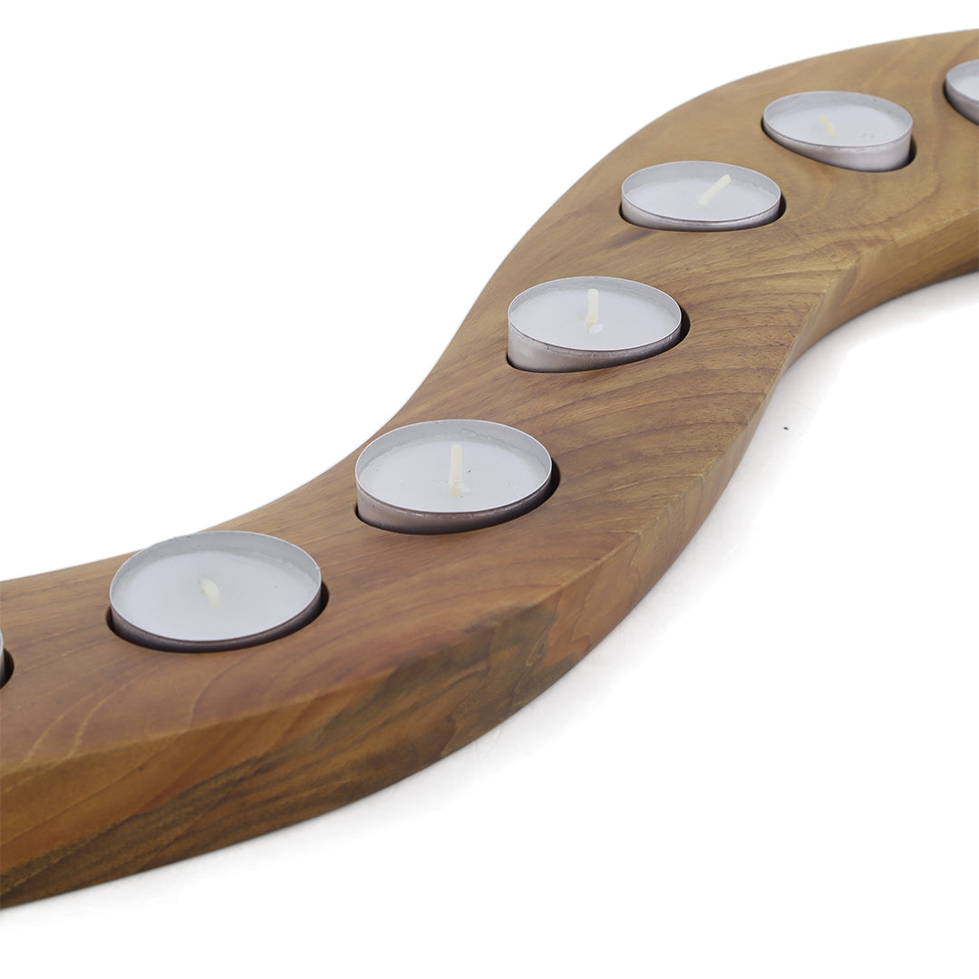 Ceviz Ağacı Tealight Mumluk