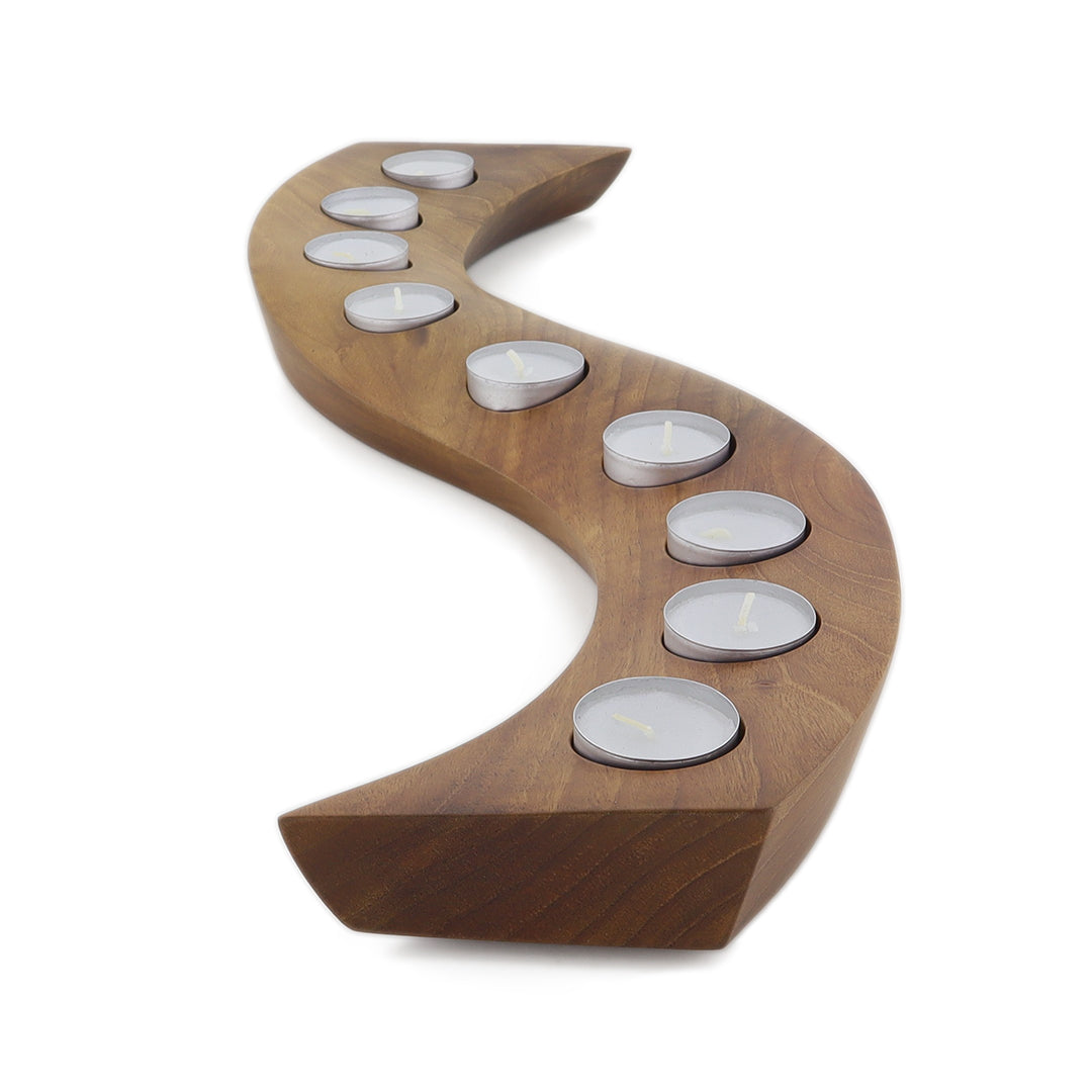 Ceviz Ağacı Tealight Mumluk