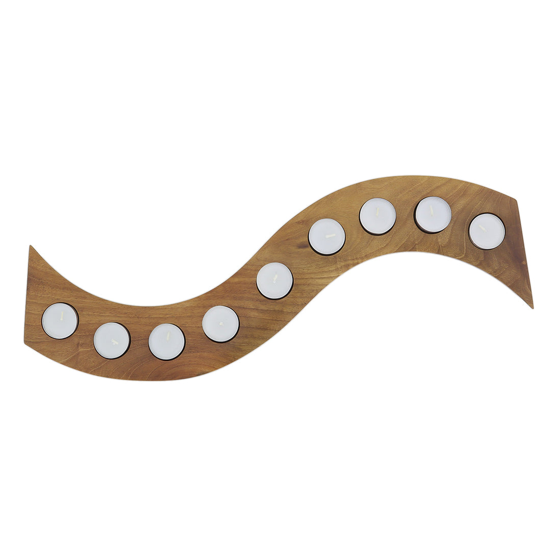 Ceviz Ağacı Tealight Mumluk