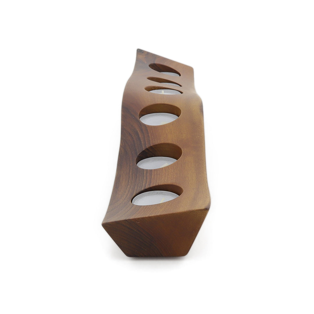 Ceviz Ağacı Tealight Mumluk