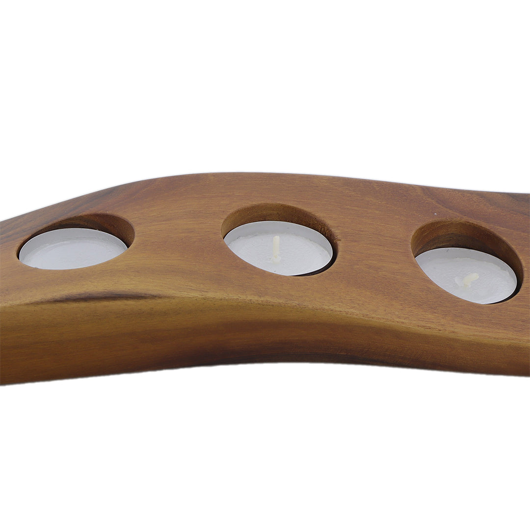 Ceviz Ağacı Tealight Mumluk