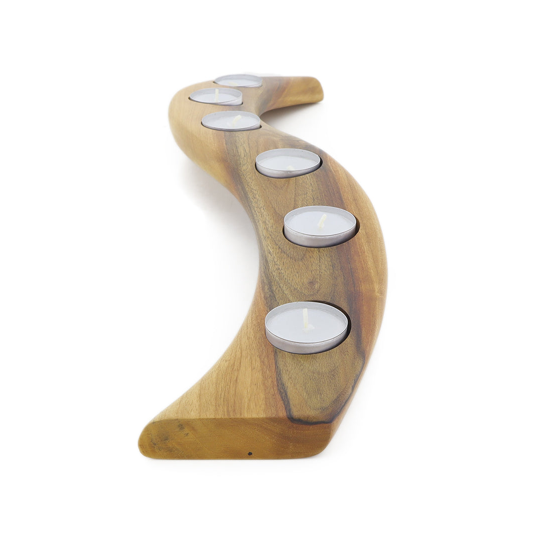 Ceviz Ağacı Tealight Mumluk