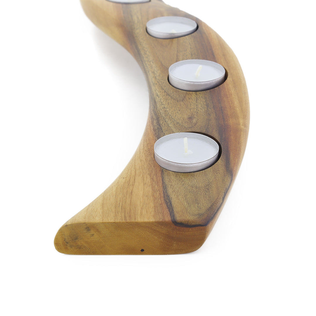 Ceviz Ağacı Tealight Mumluk