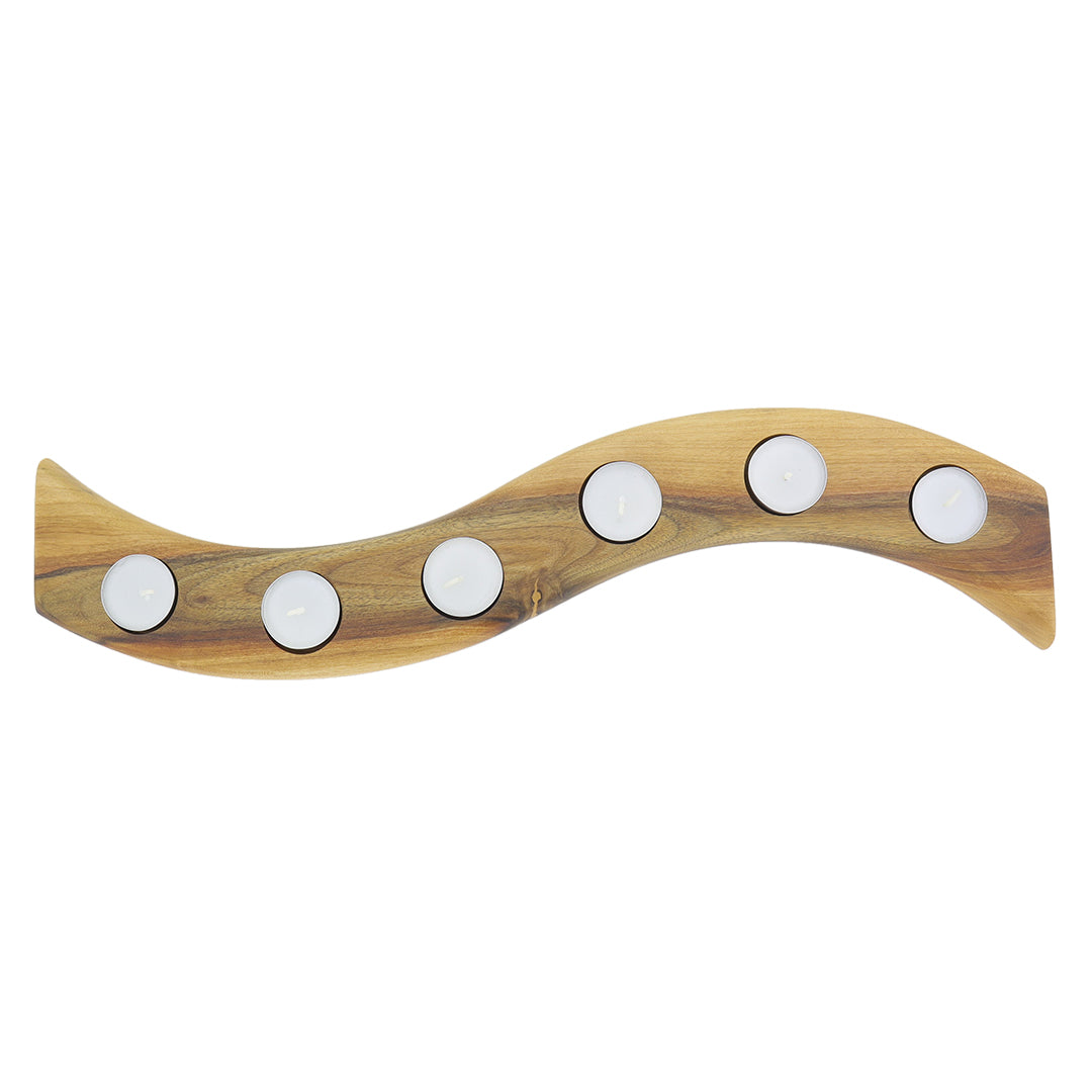 Ceviz Ağacı Tealight Mumluk