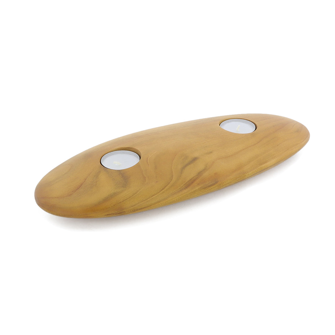 Ceviz Ağacı Tealight Mumluk