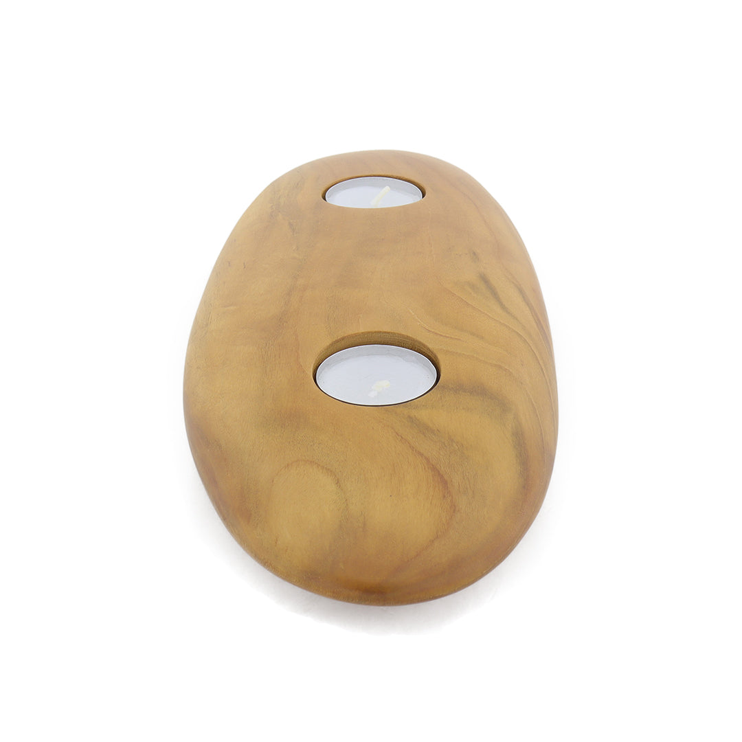 Ceviz Ağacı Tealight Mumluk